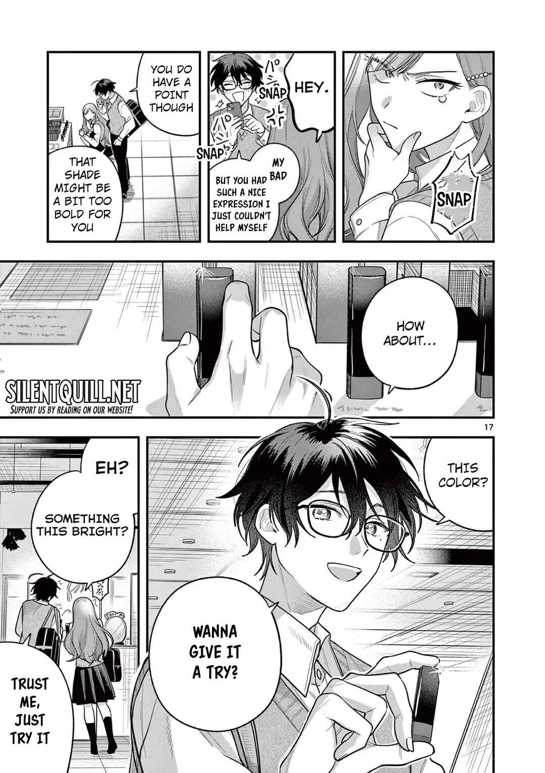 Page 18 Chapter 3 Janome-san wa Hohoemitai!