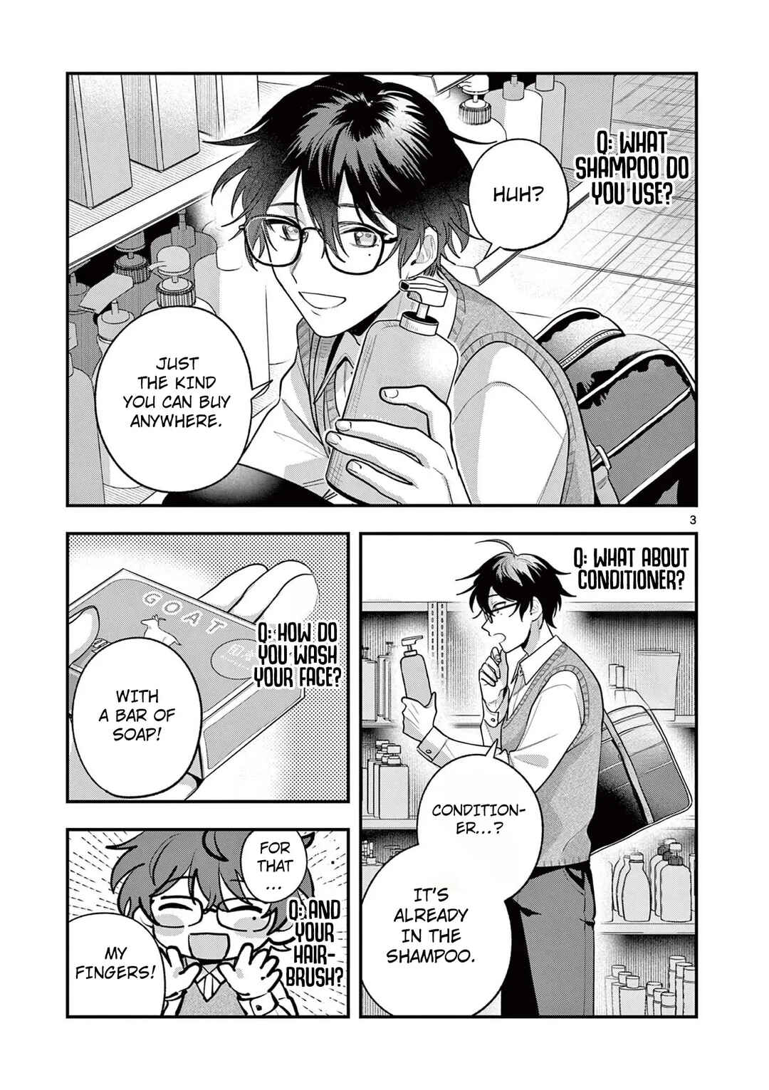 Page 4 Chapter 3 Janome-san wa Hohoemitai!