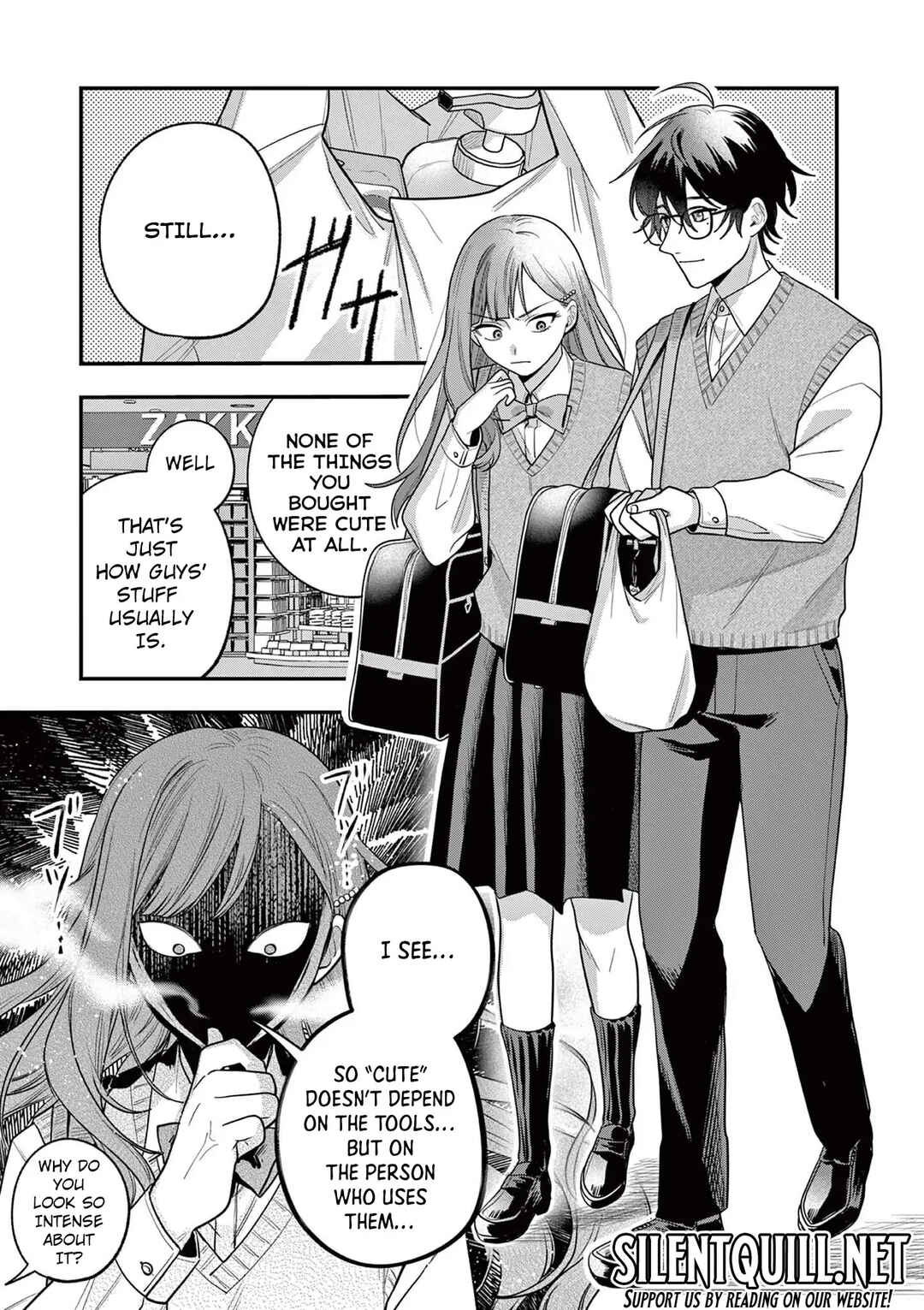 Page 8 Chapter 3 Janome-san wa Hohoemitai!