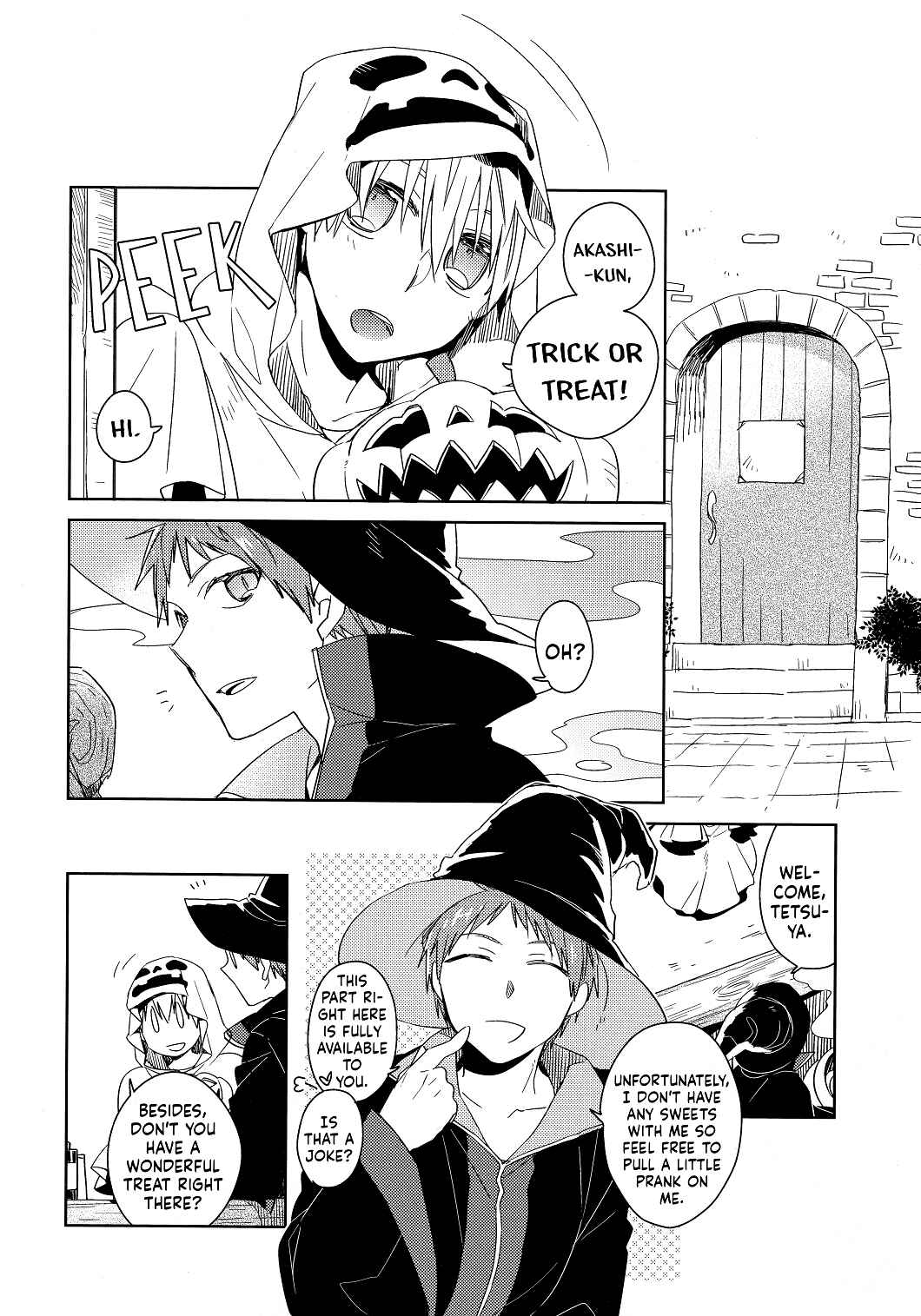 Page 12 Chapter Unknown_aa17 Kuroko no Basket - Nekomimi Halloween (Doujinshi)