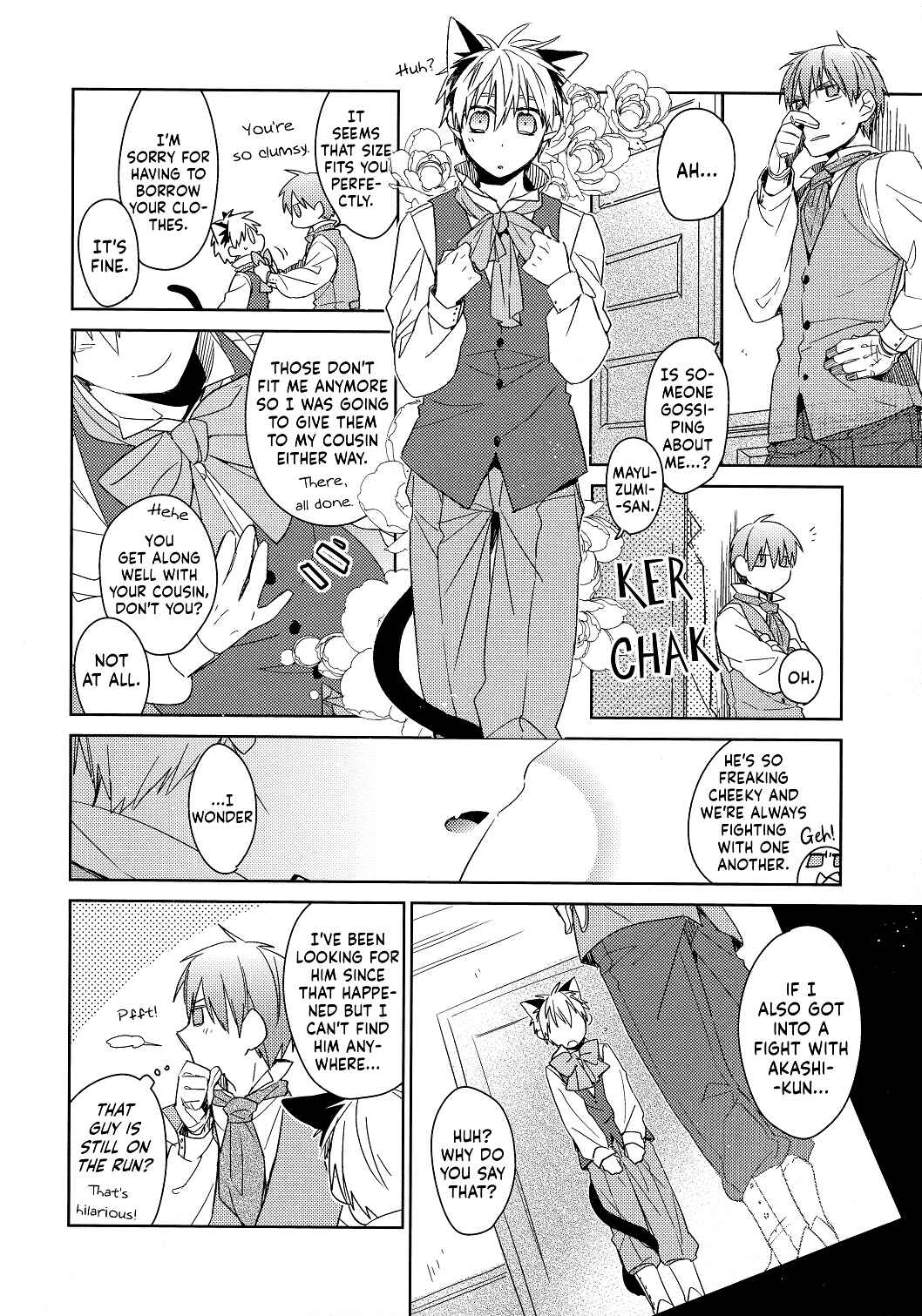 Page 14 Chapter Unknown_aa17 Kuroko no Basket - Nekomimi Halloween (Doujinshi)
