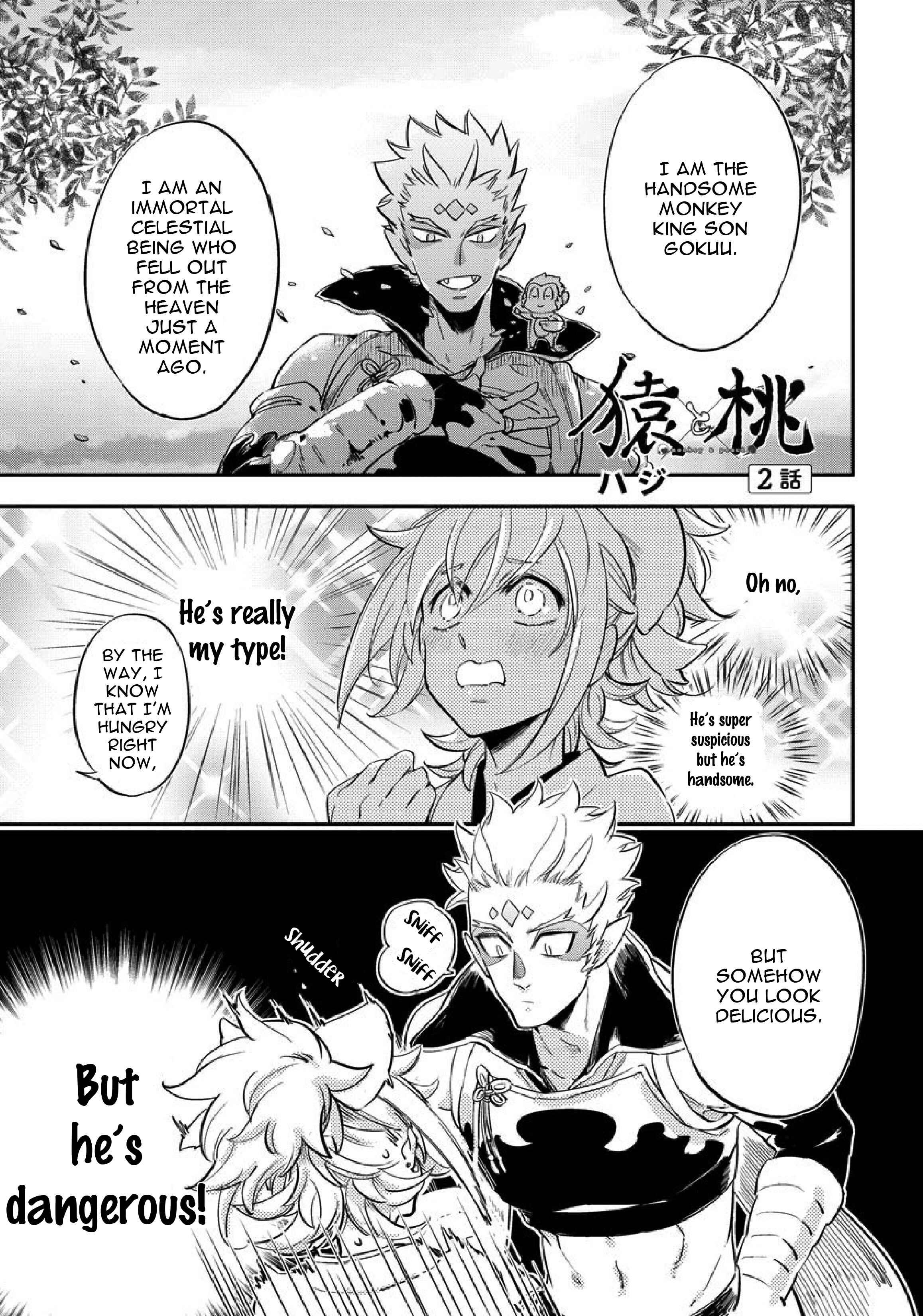 Page 3 Chapter 2 Saru to Momo