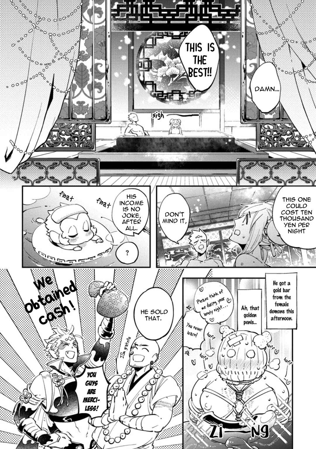 Page 14 Chapter 5.5 Saru to Momo