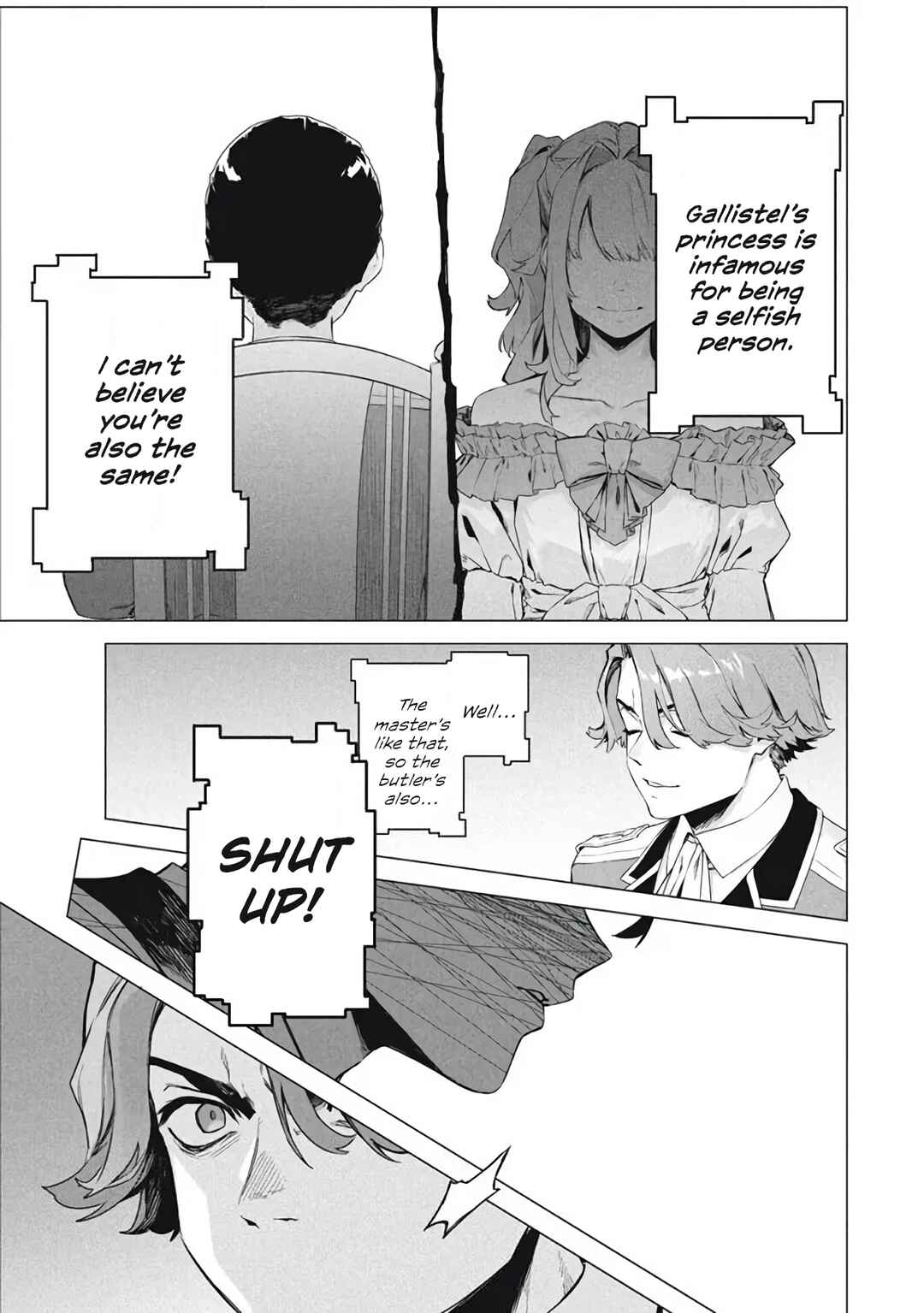 Page 12 Chapter 7.2 Wagamama Oujo ni Tsukaeta Bannou Shitsuji, Tonari no Teikoku de Saikyou no Gunjin ni Nariagari Musou Suru