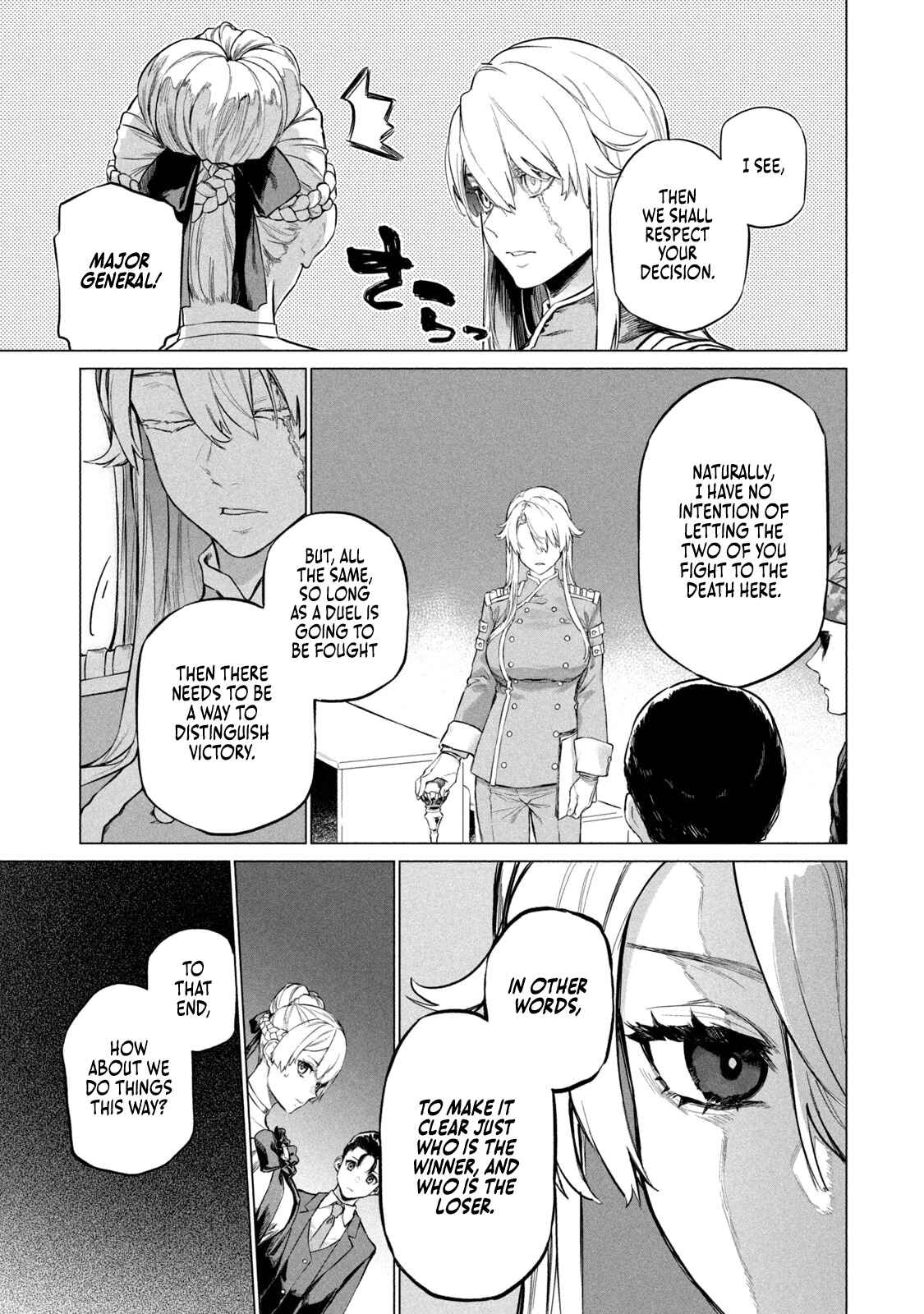 Page 7 Chapter 4 Wagamama Oujo ni Tsukaeta Bannou Shitsuji, Tonari no Teikoku de Saikyou no Gunjin ni Nariagari Musou Suru