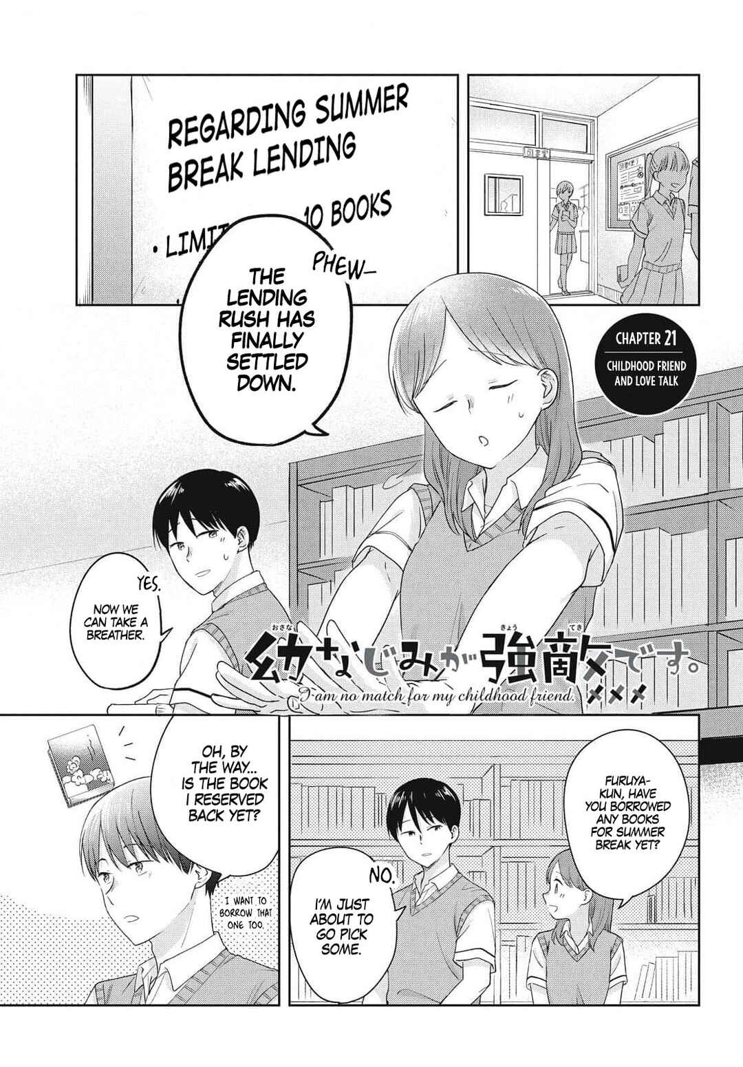 Page 2 Chapter 21 Osananajimi ga Kyouteki desu