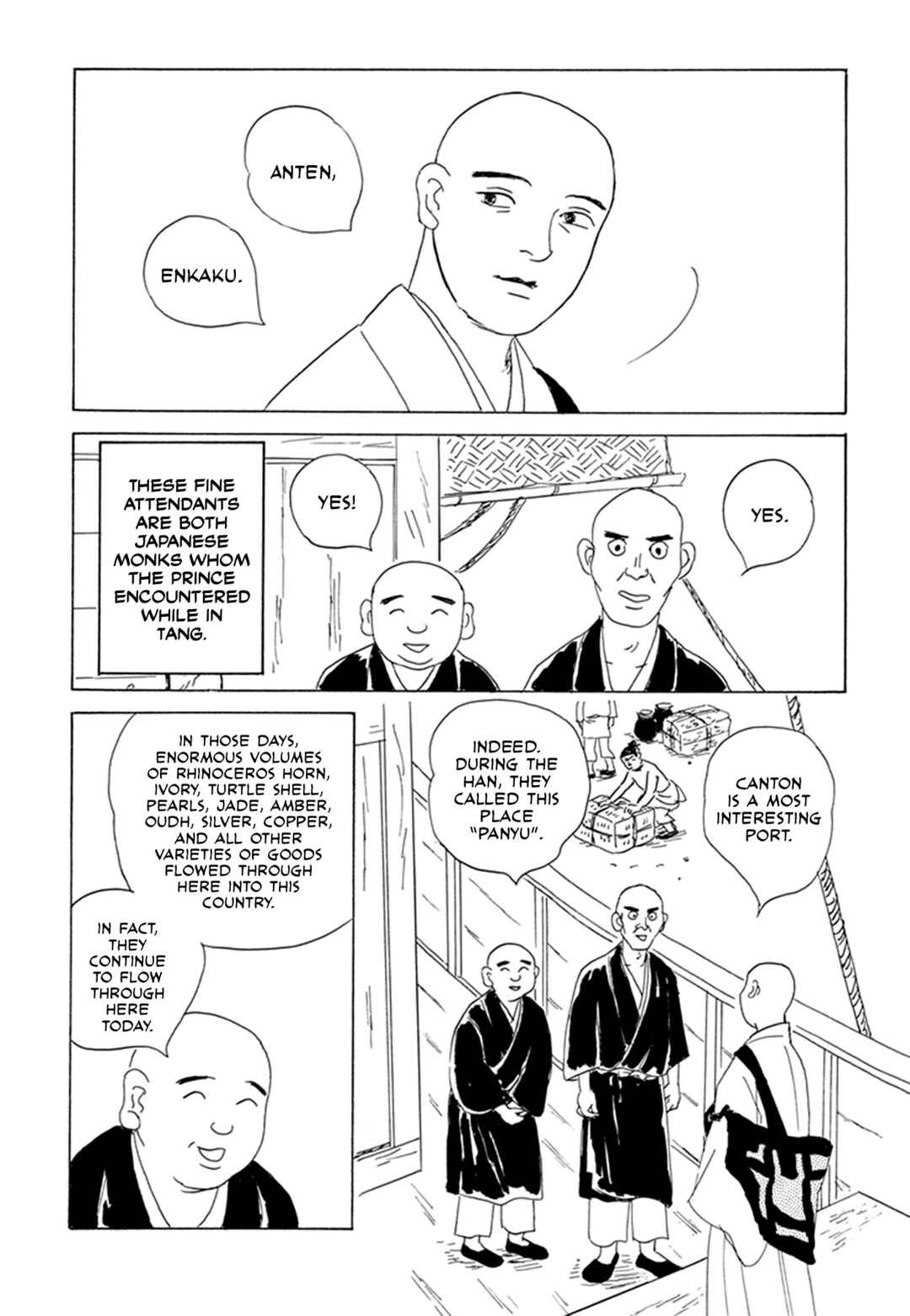 Page 10 Chapter 1 Prince Takaokas Voyage