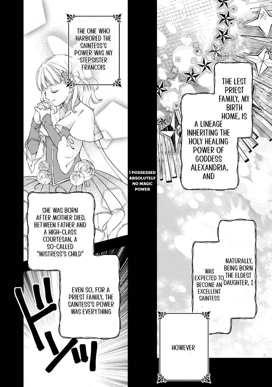 Page 12 Chapter 1 Taishu Shokudo Akuyaku Reijo Konyaku Hakisareta Node Shokudo o Hiraitara Yashinoryoku Ga Kaikashimashita