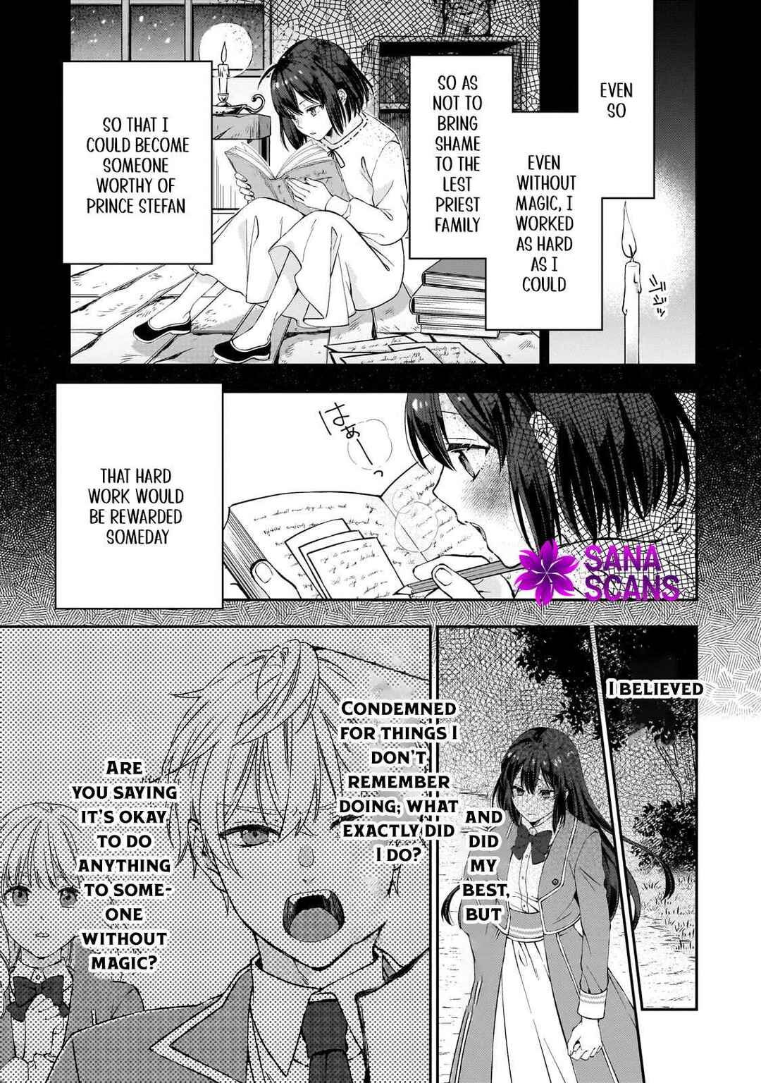 Page 15 Chapter 1 Taishu Shokudo Akuyaku Reijo Konyaku Hakisareta Node Shokudo o Hiraitara Yashinoryoku Ga Kaikashimashita