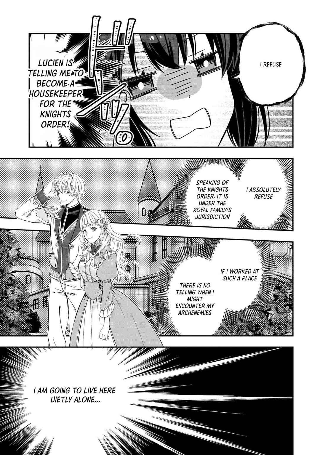 Page 29 Chapter 1 Taishu Shokudo Akuyaku Reijo Konyaku Hakisareta Node Shokudo o Hiraitara Yashinoryoku Ga Kaikashimashita