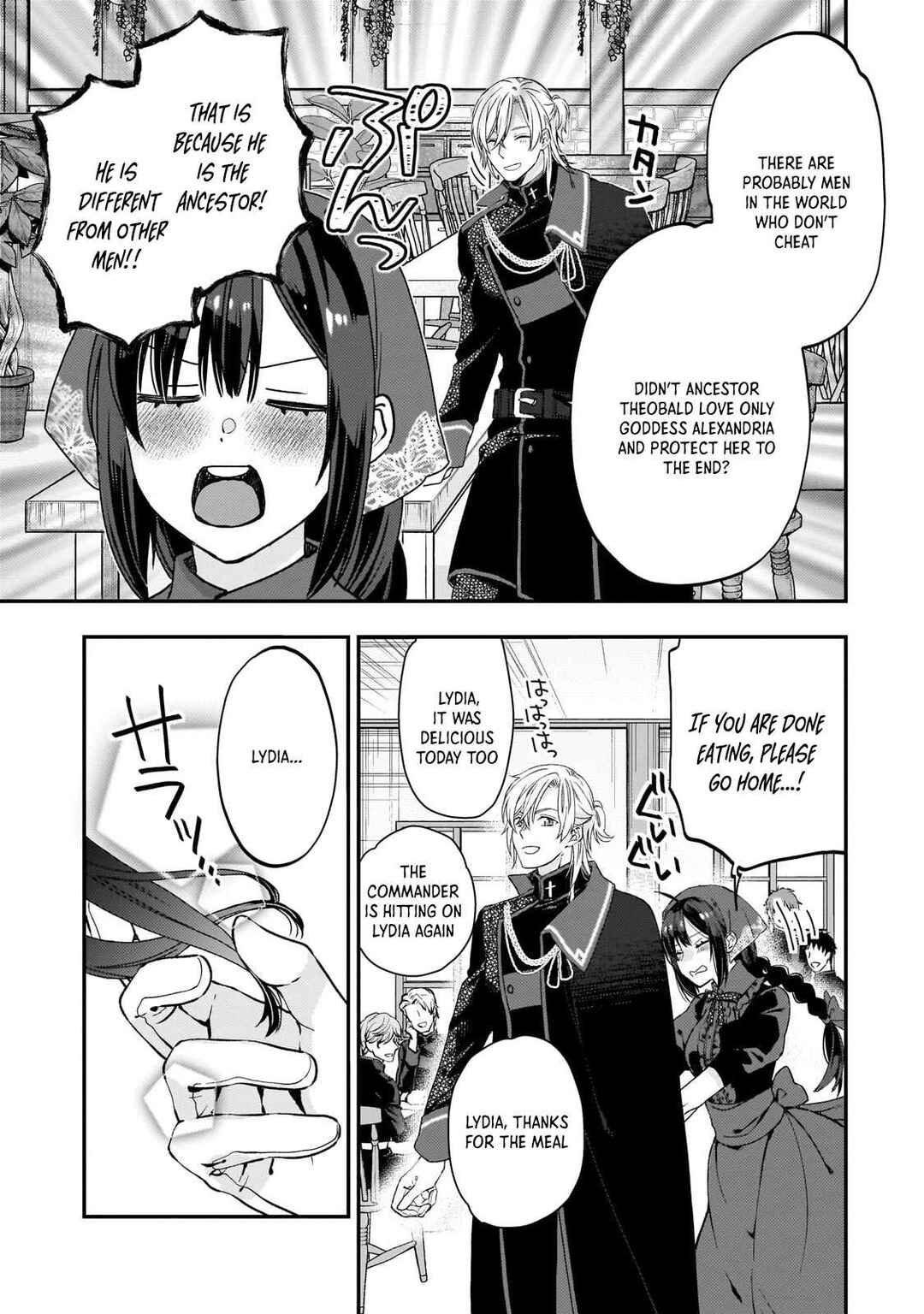 Page 39 Chapter 1 Taishu Shokudo Akuyaku Reijo Konyaku Hakisareta Node Shokudo o Hiraitara Yashinoryoku Ga Kaikashimashita