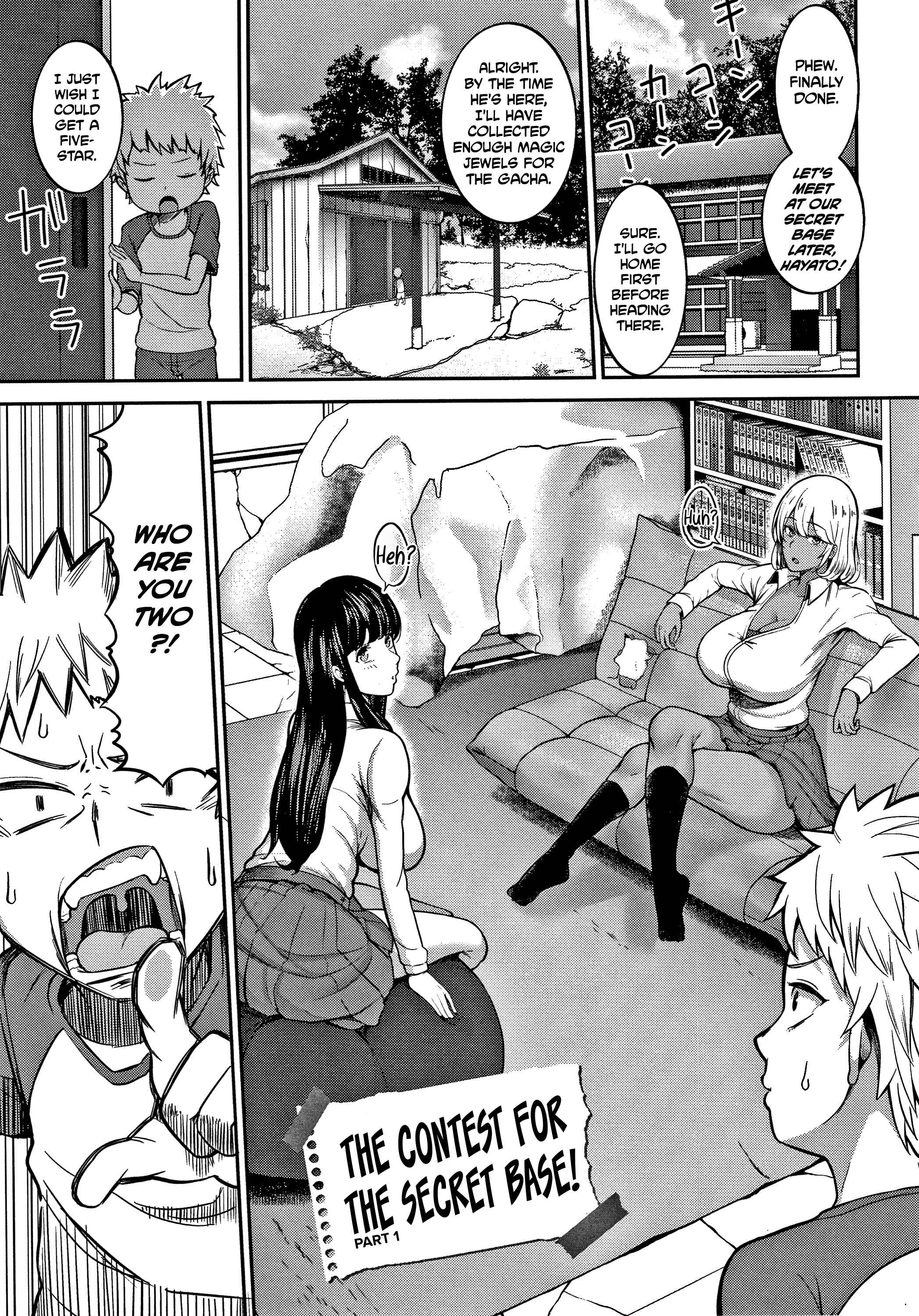 Page 1 Chapter 4 Onee-san-tachi to Sex de Shoubu Shiyo?