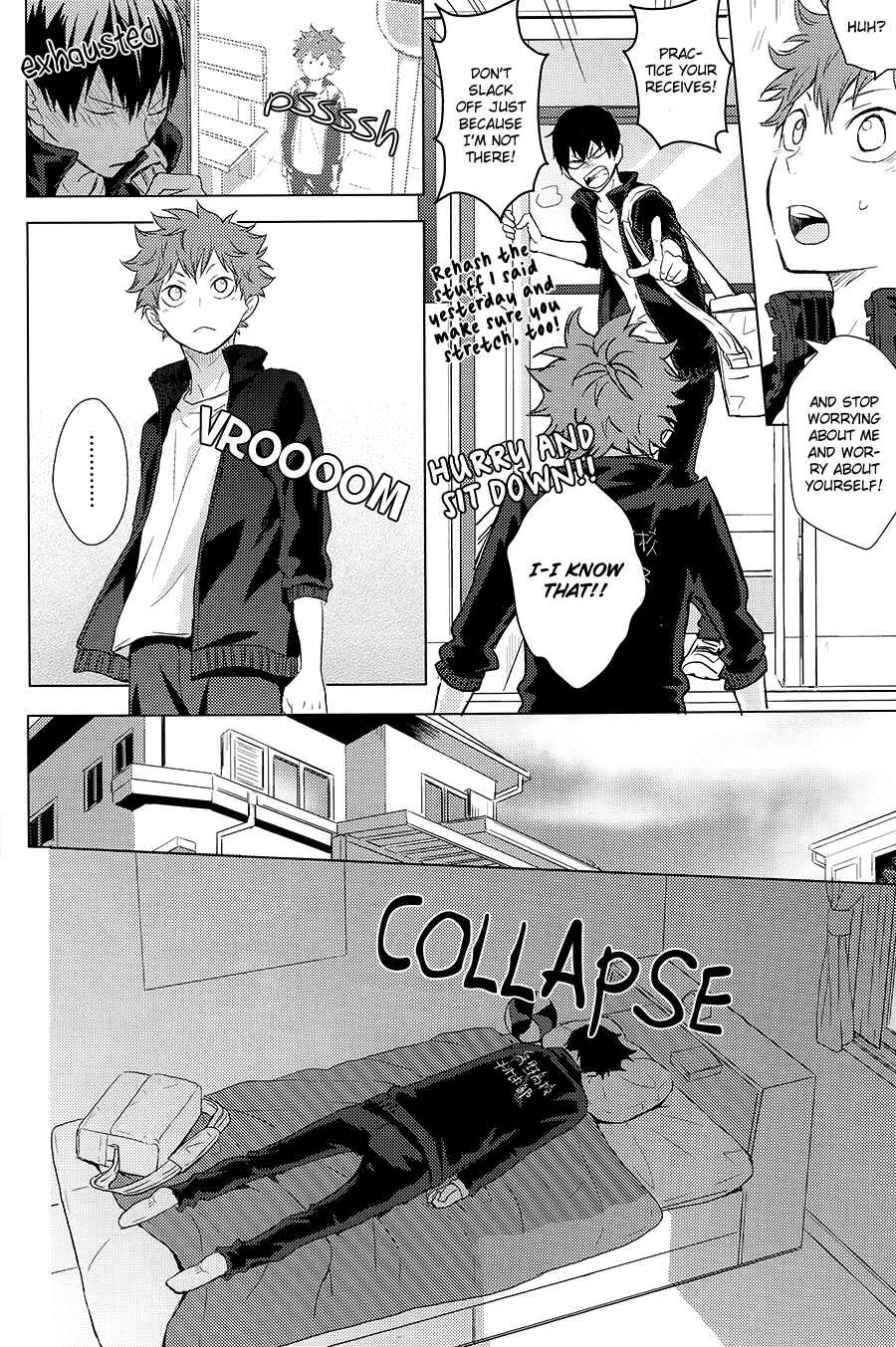 Page 10 Chapter Unknown_c534 Haikyuu!! - I Seem To Have Caught A Cold (Doujinshi)