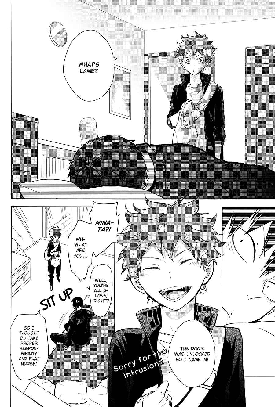 Page 14 Chapter Unknown_c534 Haikyuu!! - I Seem To Have Caught A Cold (Doujinshi)