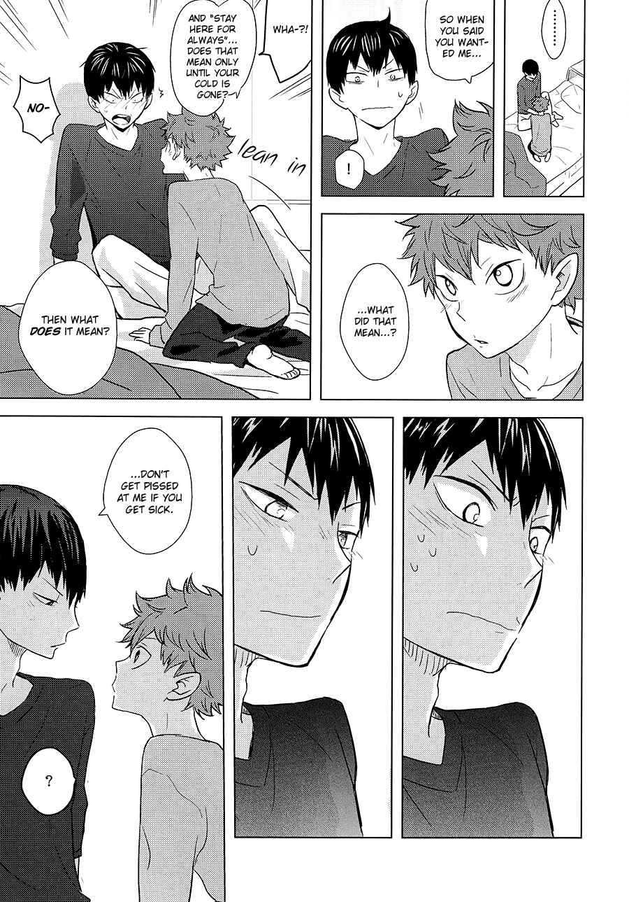Page 29 Chapter Unknown_c534 Haikyuu!! - I Seem To Have Caught A Cold (Doujinshi)