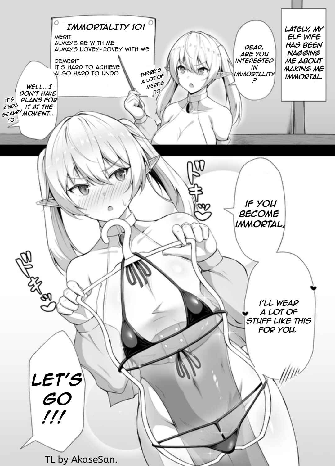Page 1 Chapter 3 Ningen no Koto o Yoku Shiranakatta Elf-san