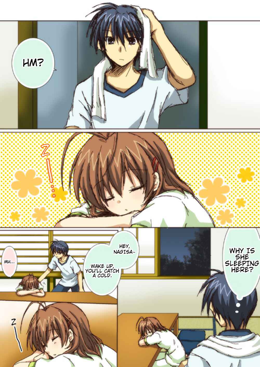 Page 1 Chapter Unknown_1f08 Clannad -Tomoya x Nagisa Manga (Doujinshi)