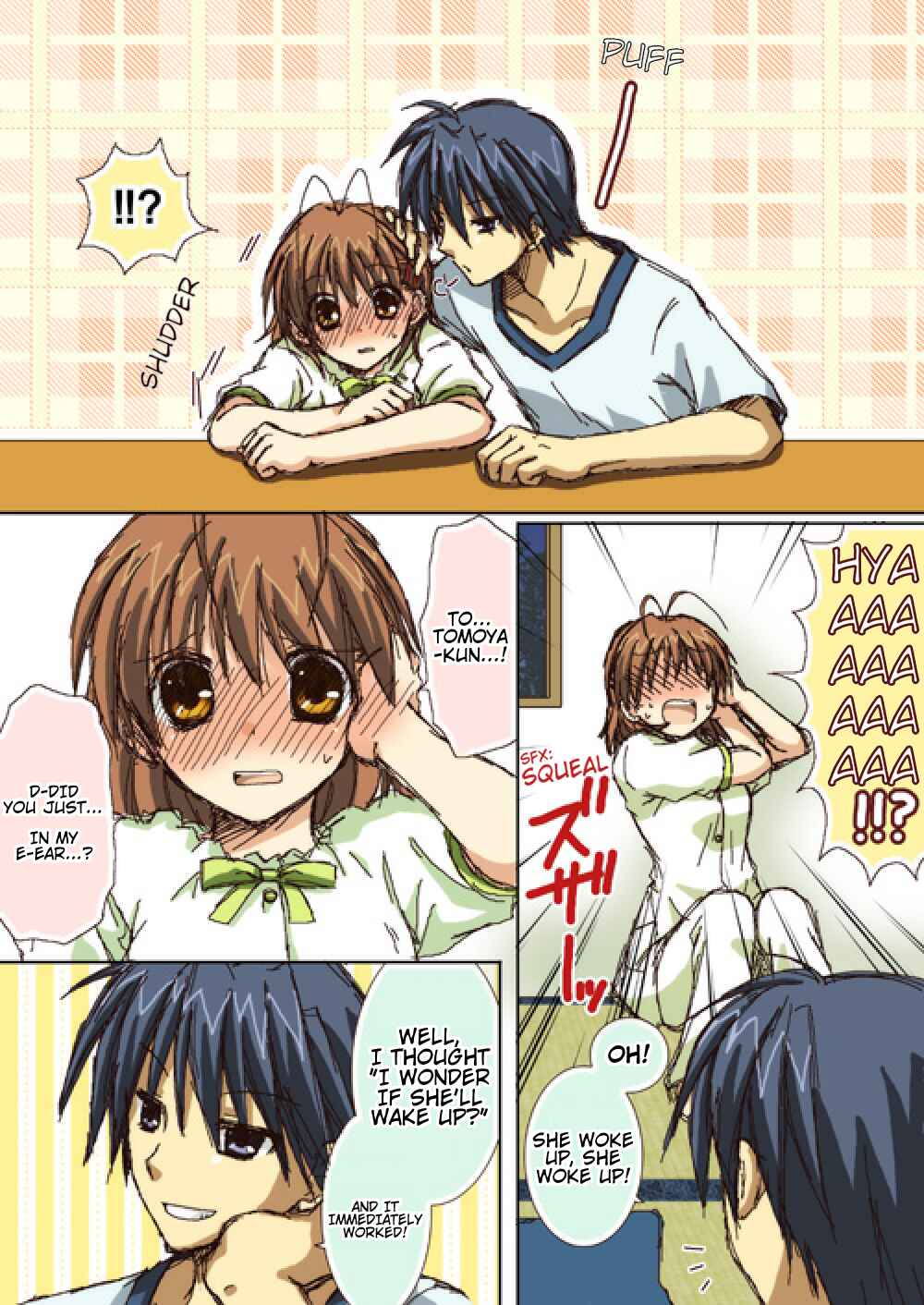 Page 3 Chapter Unknown_1f08 Clannad -Tomoya x Nagisa Manga (Doujinshi)