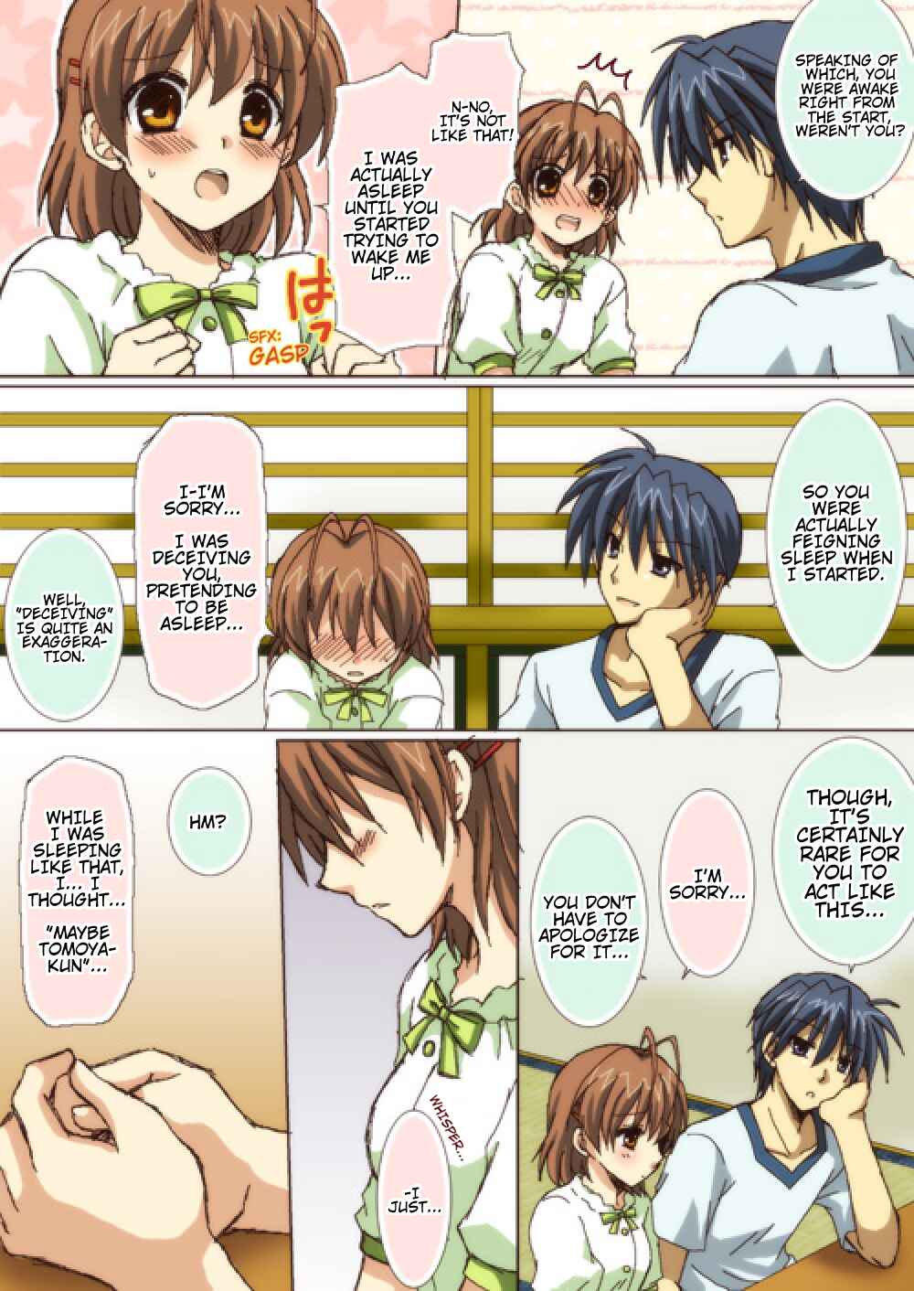Page 4 Chapter Unknown_1f08 Clannad -Tomoya x Nagisa Manga (Doujinshi)