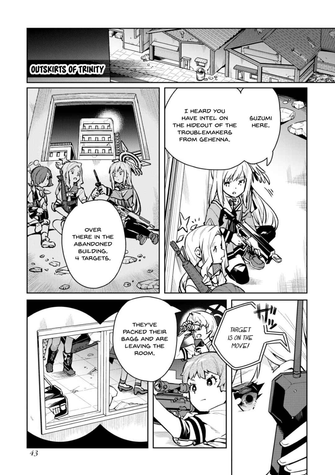 Page 9 Chapter 4 Blue Archive Dengeki Comic Anthology