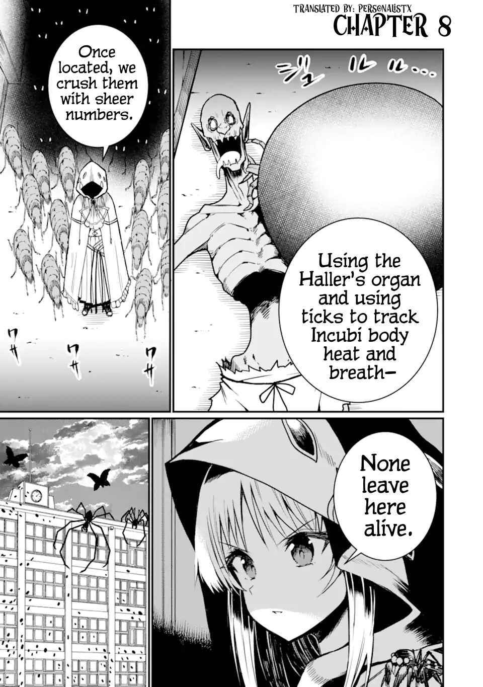 Page 1 Chapter 8 Hoshokusha Kei Mahou Shoujo