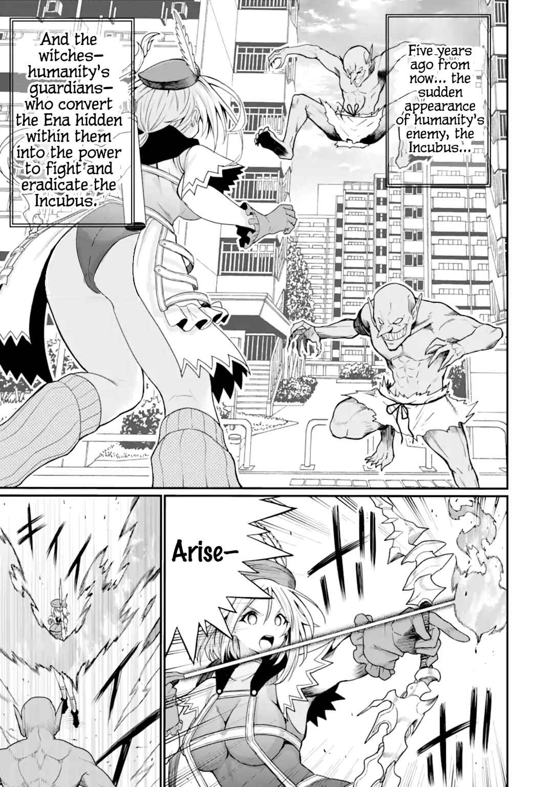 Page 1 Chapter 6 Hoshokusha Kei Mahou Shoujo
