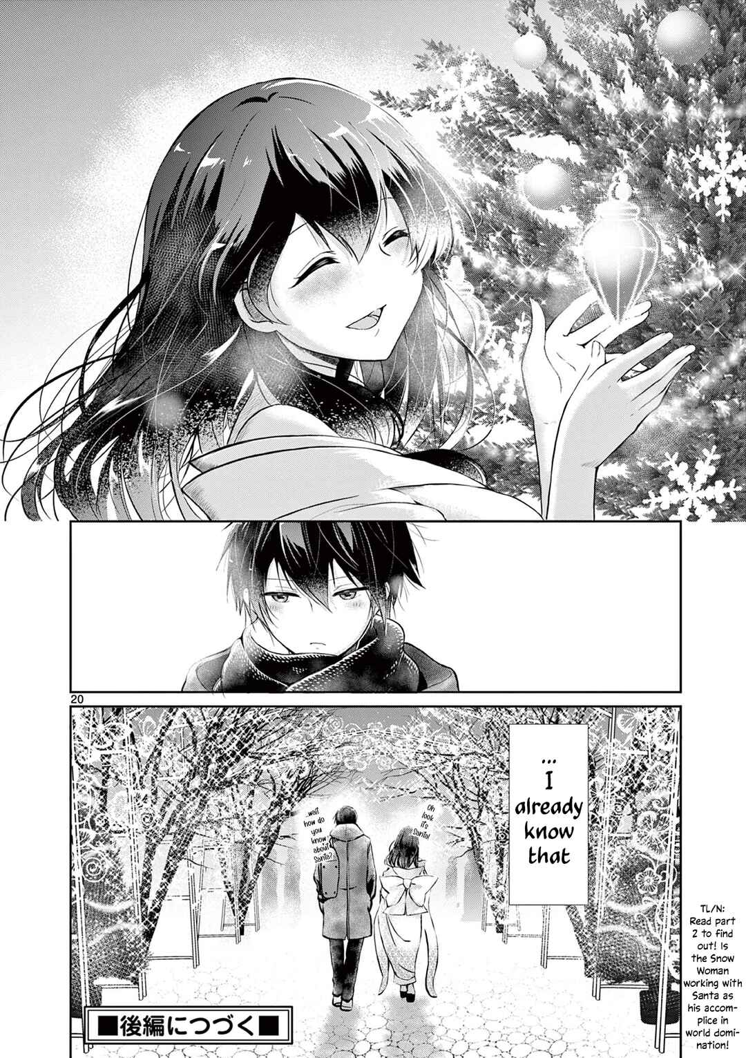 Page 20 Chapter Unknown_ca6d Yuki Onna wa Tsumetaku Saretai