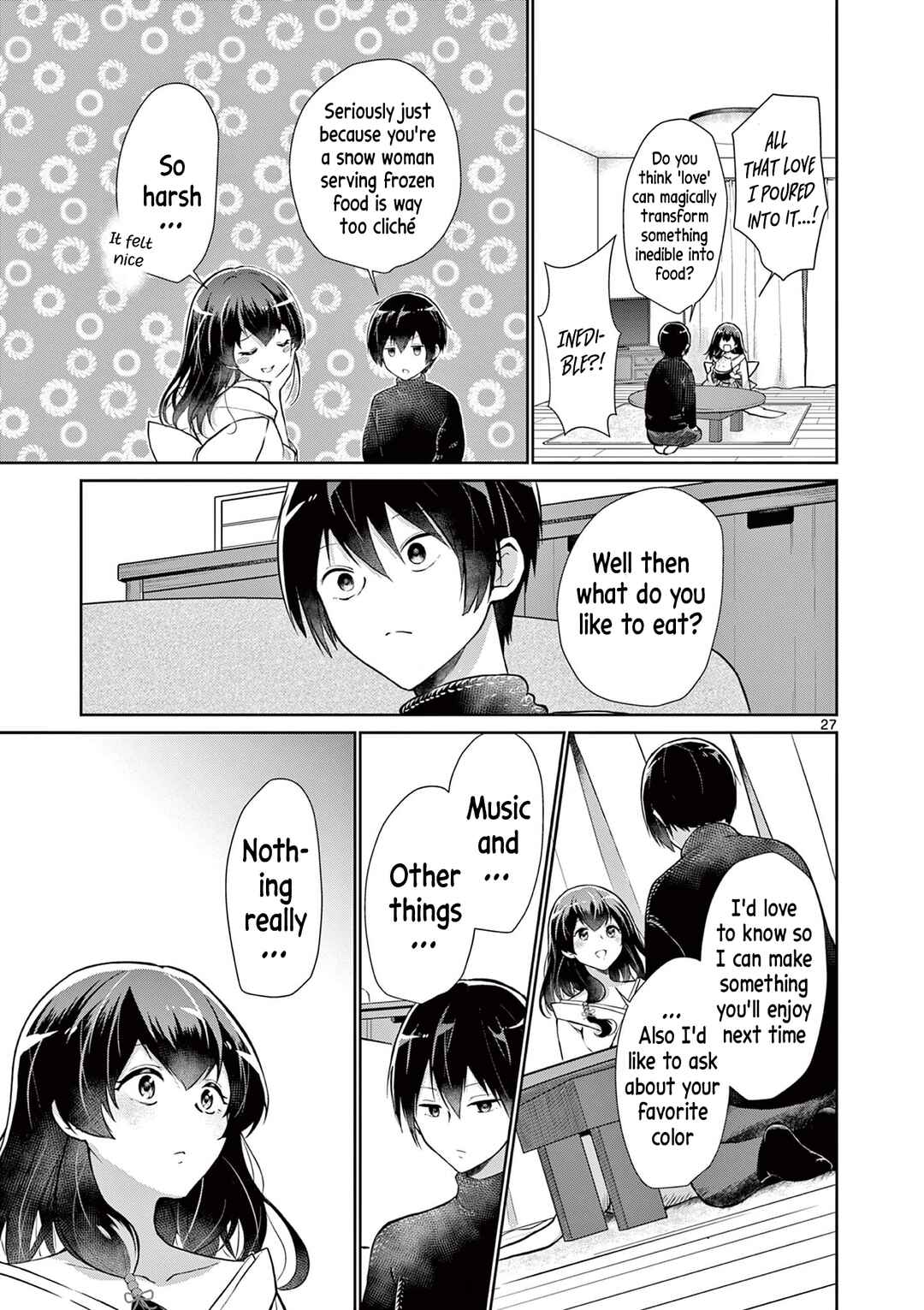 Page 27 Chapter Unknown_ca6d Yuki Onna wa Tsumetaku Saretai