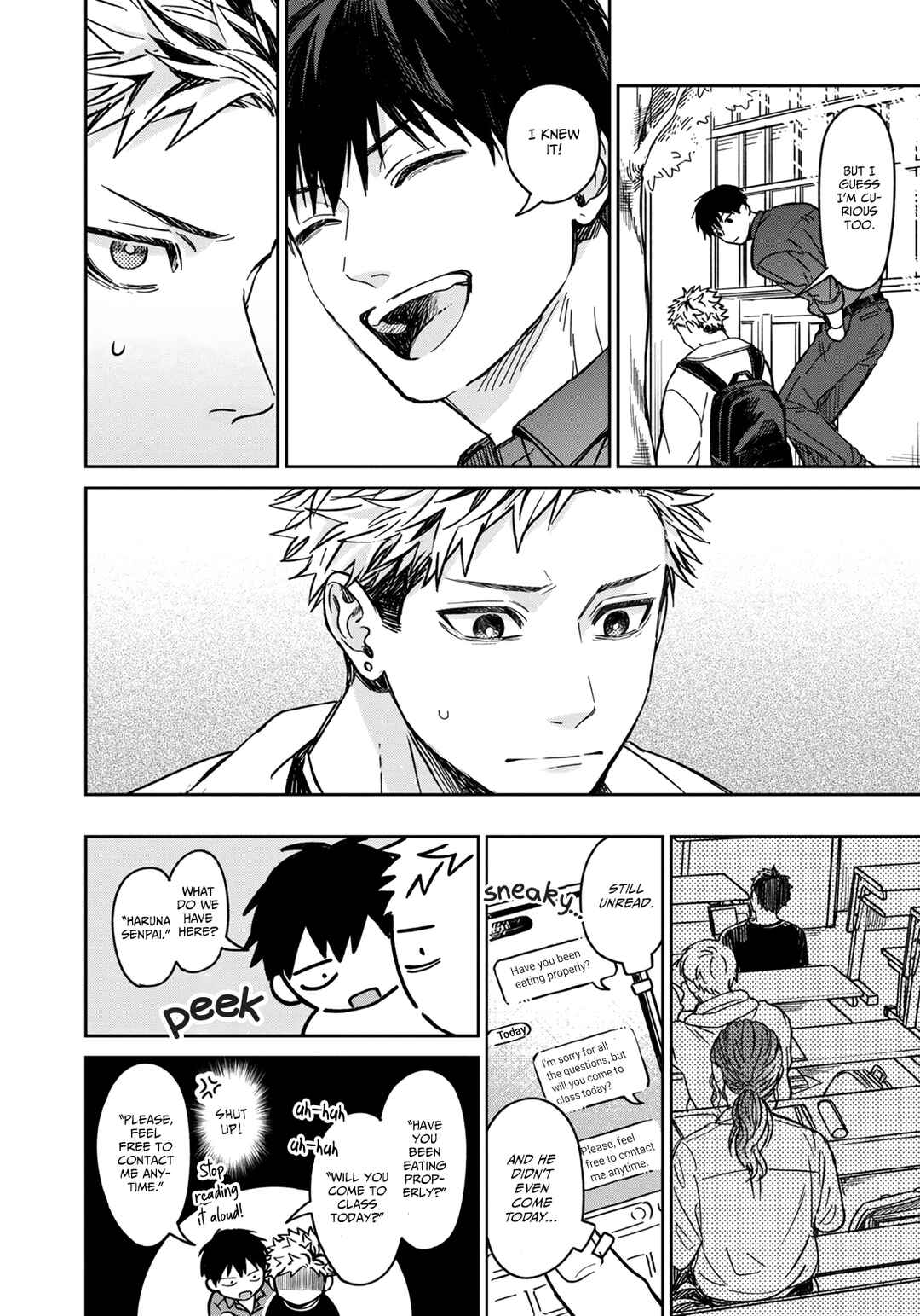 Page 6 Chapter 2 Enomoto-senpai wa Tenshi Nanka Janai
