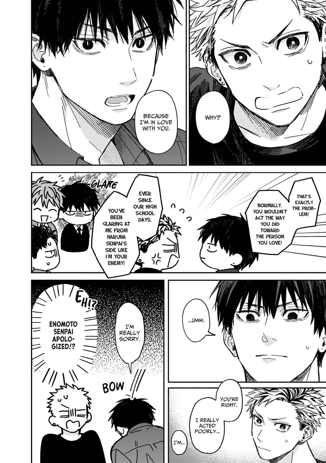 Page 14 Chapter 3 Enomoto-senpai wa Tenshi Nanka Janai