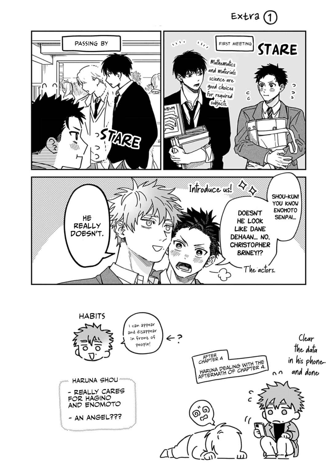 Page 1 Chapter 7 Enomoto-senpai wa Tenshi Nanka Janai