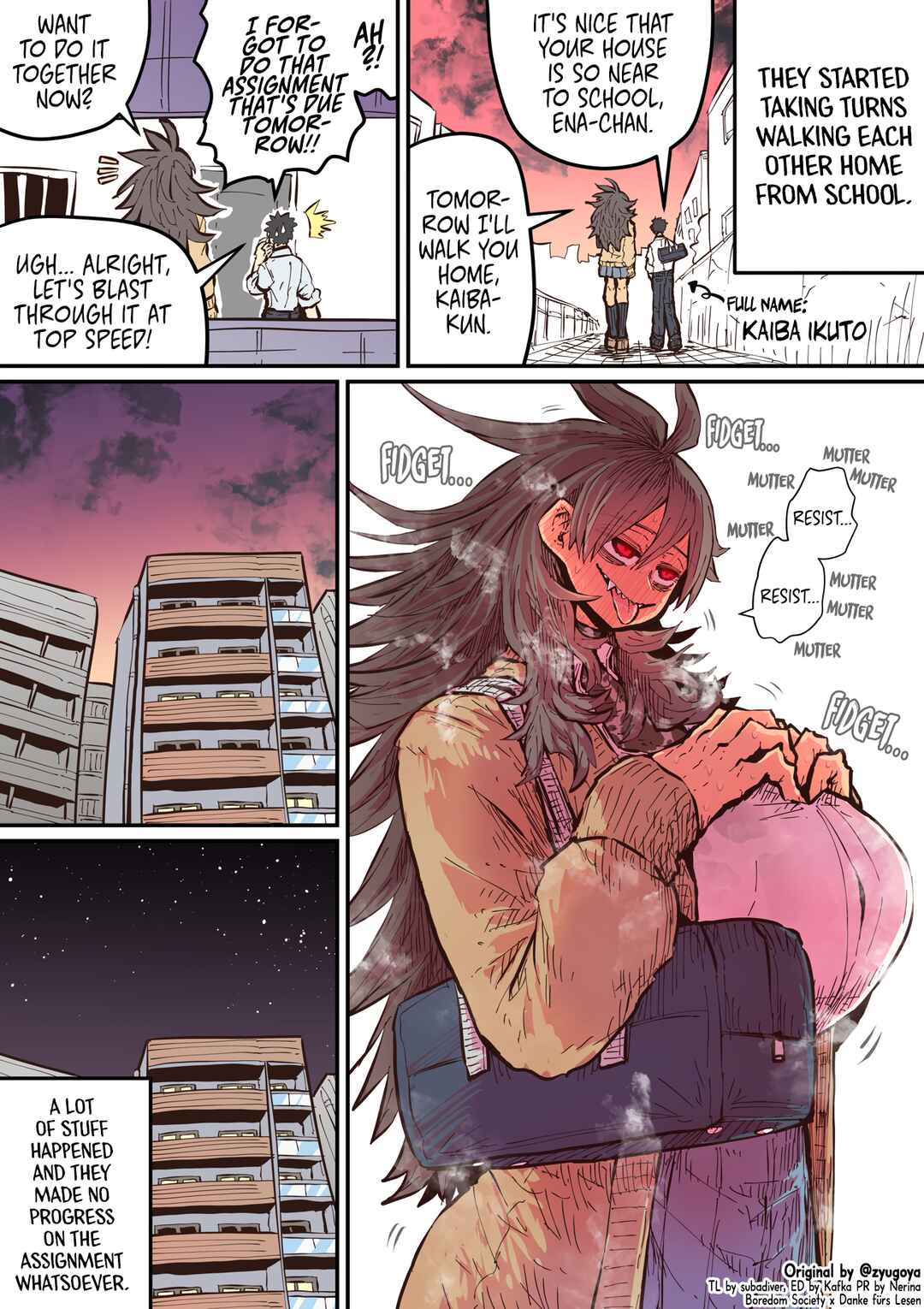 Page 1 Chapter 19 Being Targeted by Hyena-chan