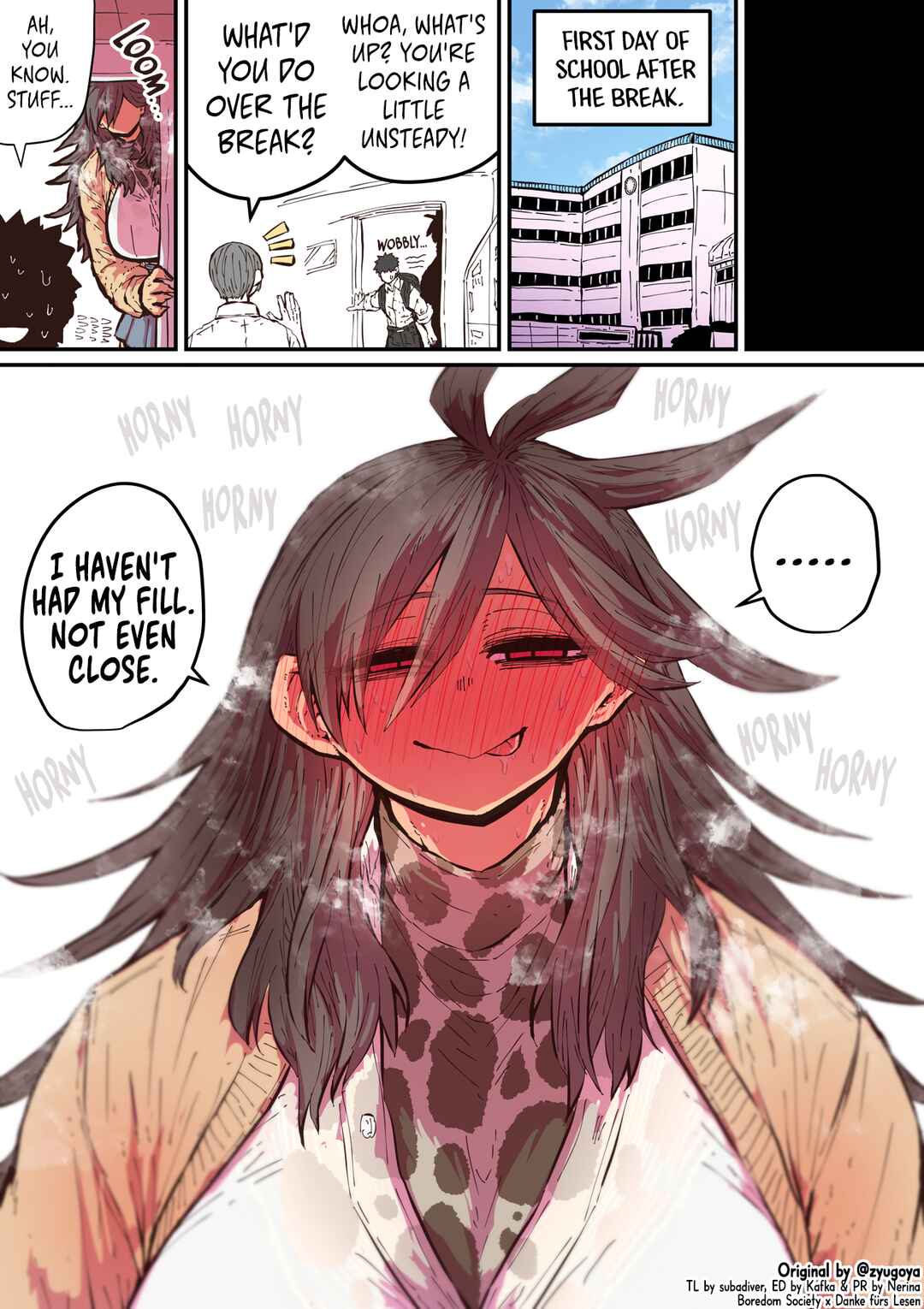 Page 1 Chapter 14 Being Targeted by Hyena-chan