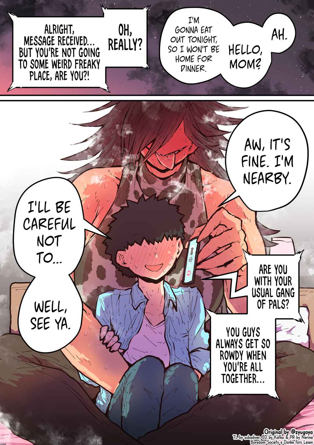 Page 1 Chapter 13 Being Targeted by Hyena-chan