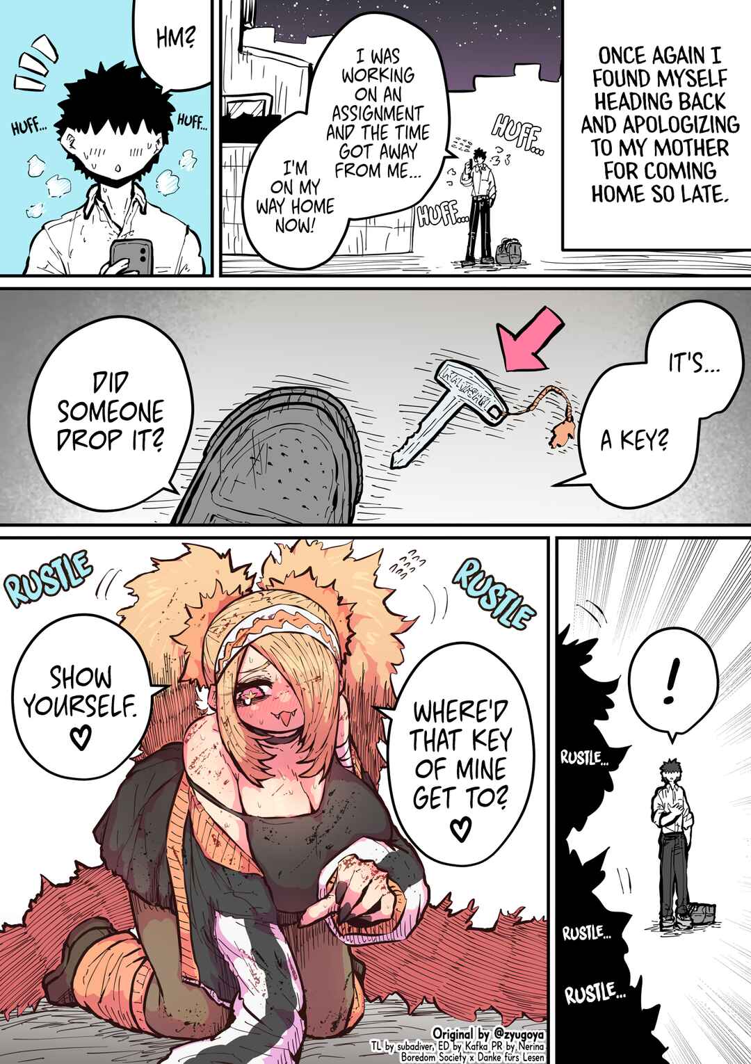 Page 1 Chapter 20 Being Targeted by Hyena-chan