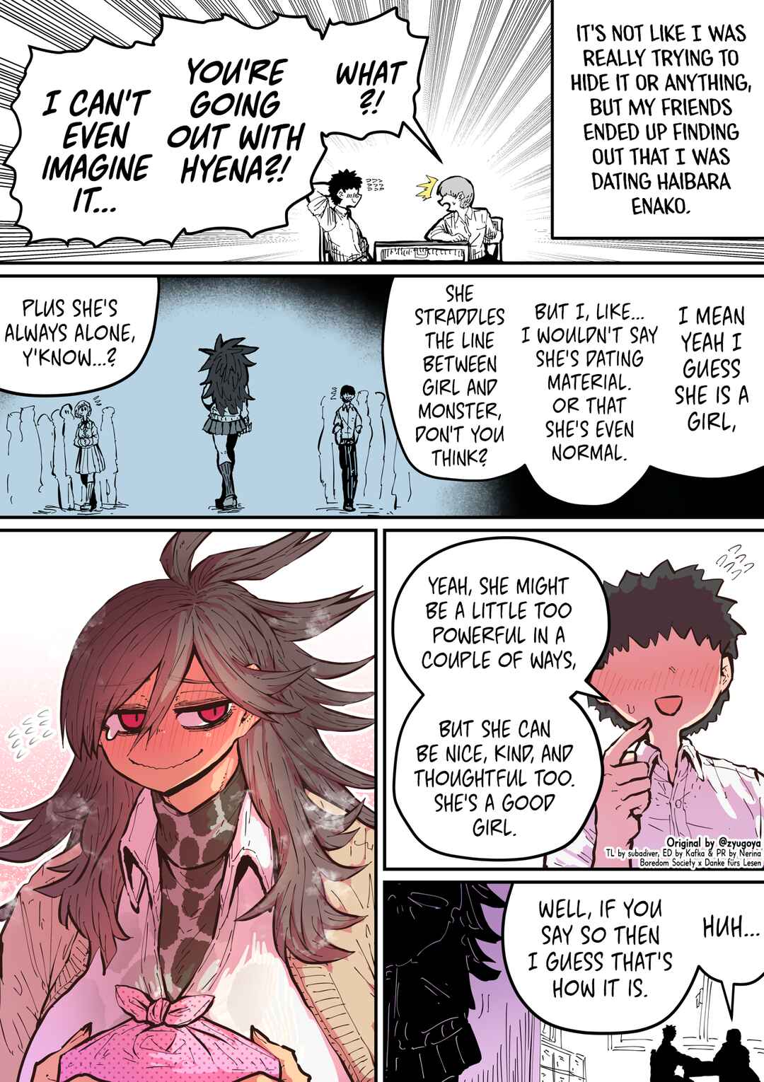 Page 1 Chapter 15 Being Targeted by Hyena-chan