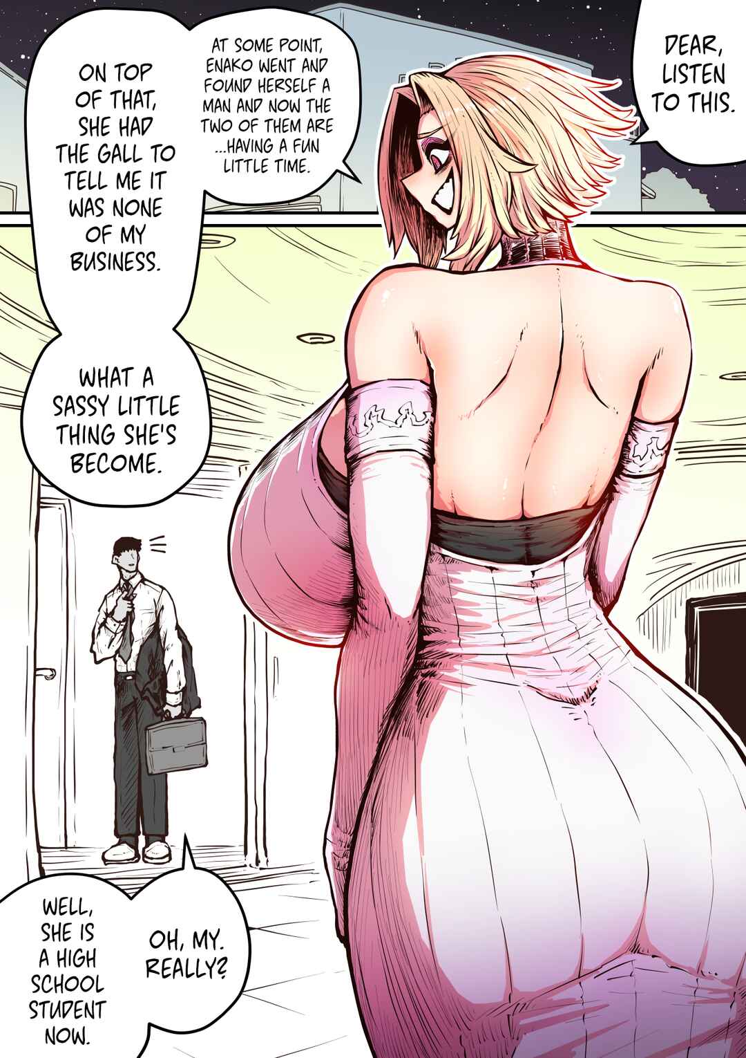 Page 1 Chapter 34 Being Targeted by Hyena-chan