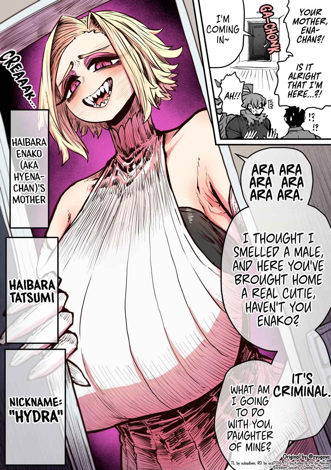 Page 1 Chapter 30 Being Targeted by Hyena-chan