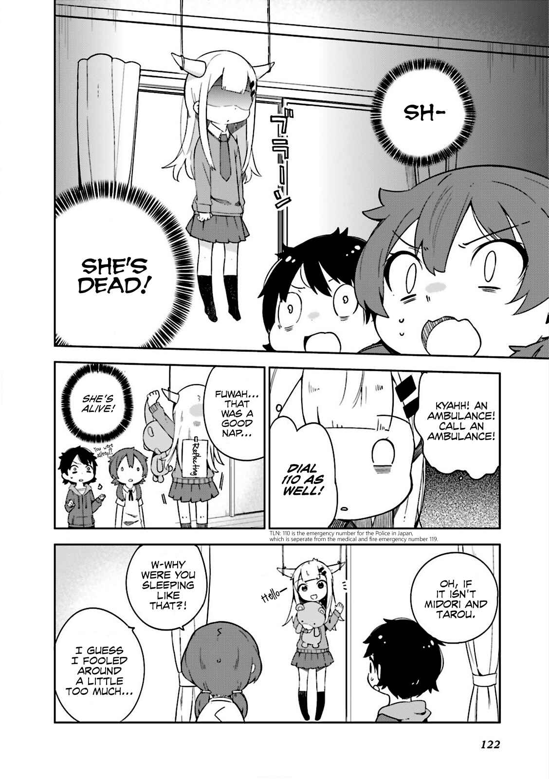 Page 4 Chapter 11 Madoromi-chan ga Iku.