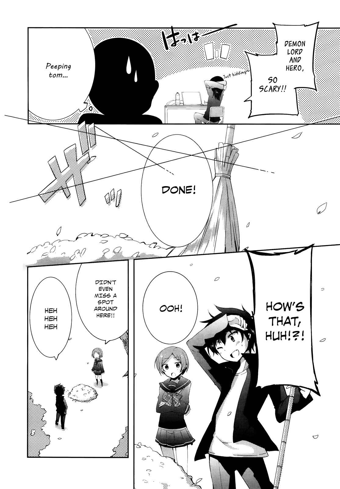 Page 13 Chapter 3 Hataraku Maou-sama! High School!