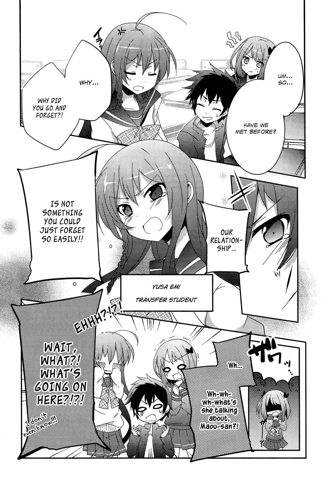 Page 15 Chapter 1 Hataraku Maou-sama! High School!
