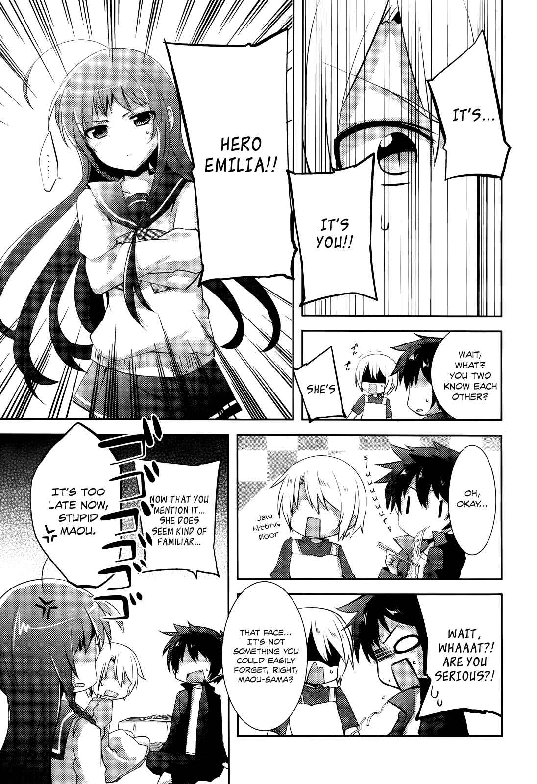 Page 12 Chapter 4 Hataraku Maou-sama! High School!