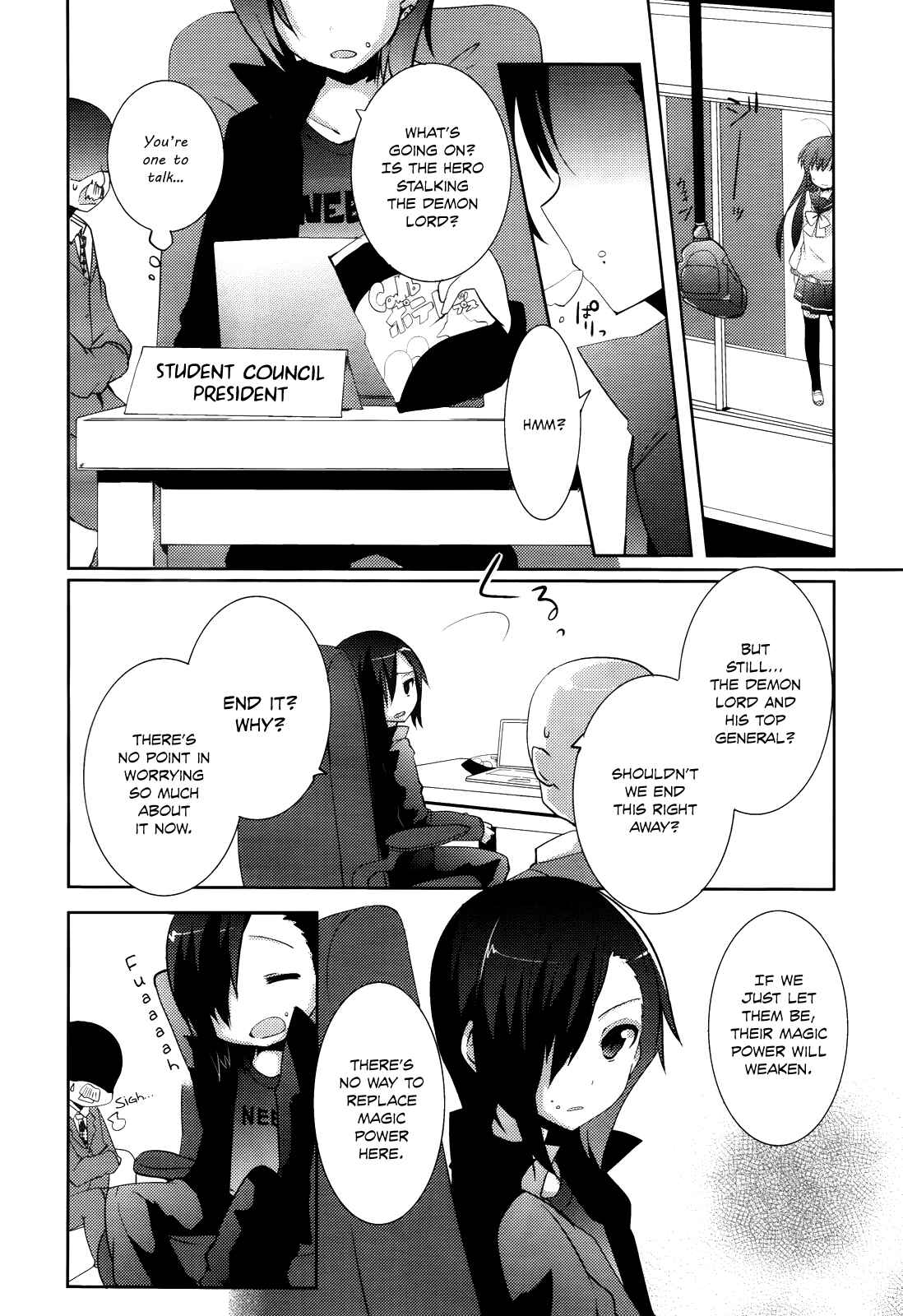 Page 9 Chapter 4 Hataraku Maou-sama! High School!