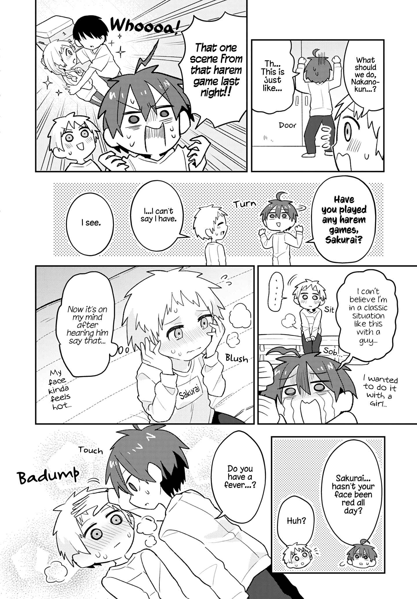 Page 12 Chapter 2 Puberty, an All Boys School!? and Nakano-kun