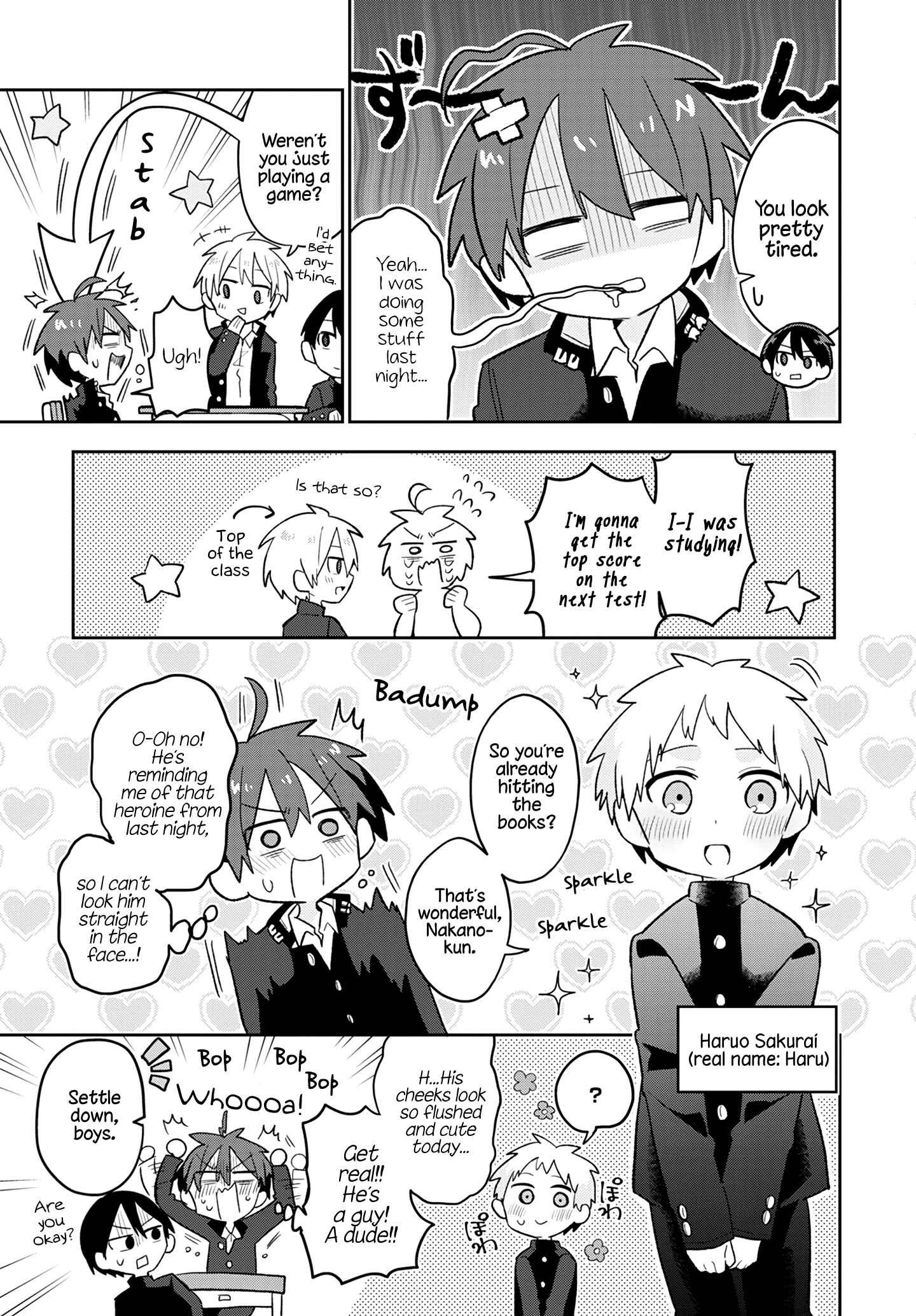 Page 5 Chapter 2 Puberty, an All Boys School!? and Nakano-kun
