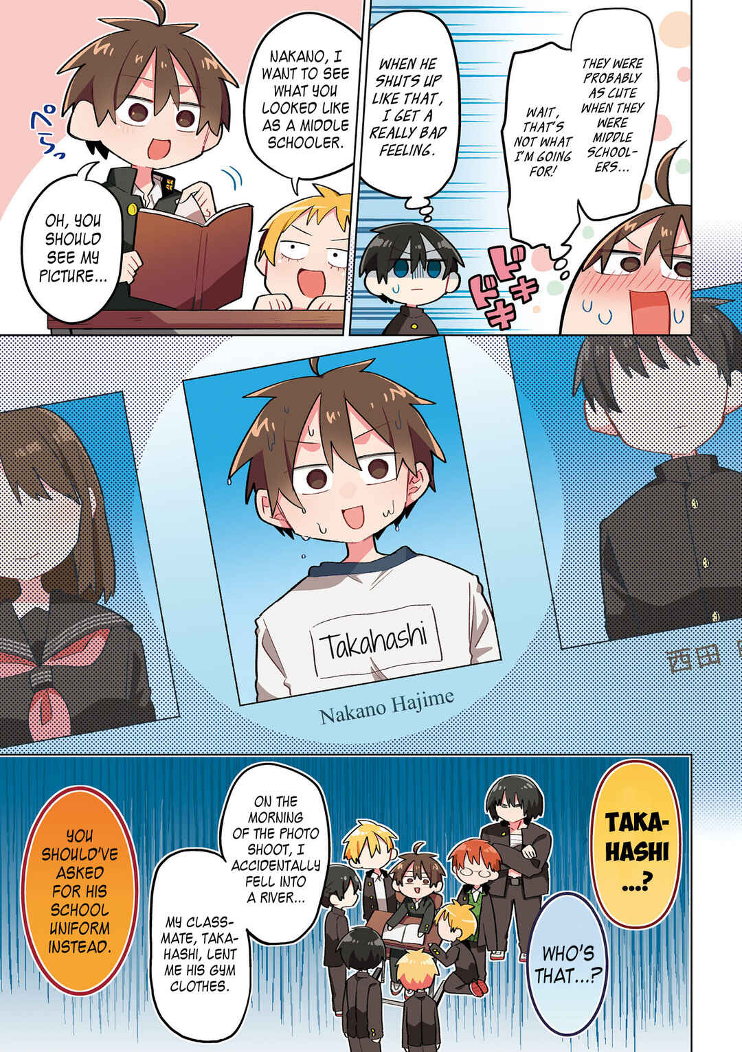 Page 6 Chapter 8 Puberty, an All Boys School!? and Nakano-kun