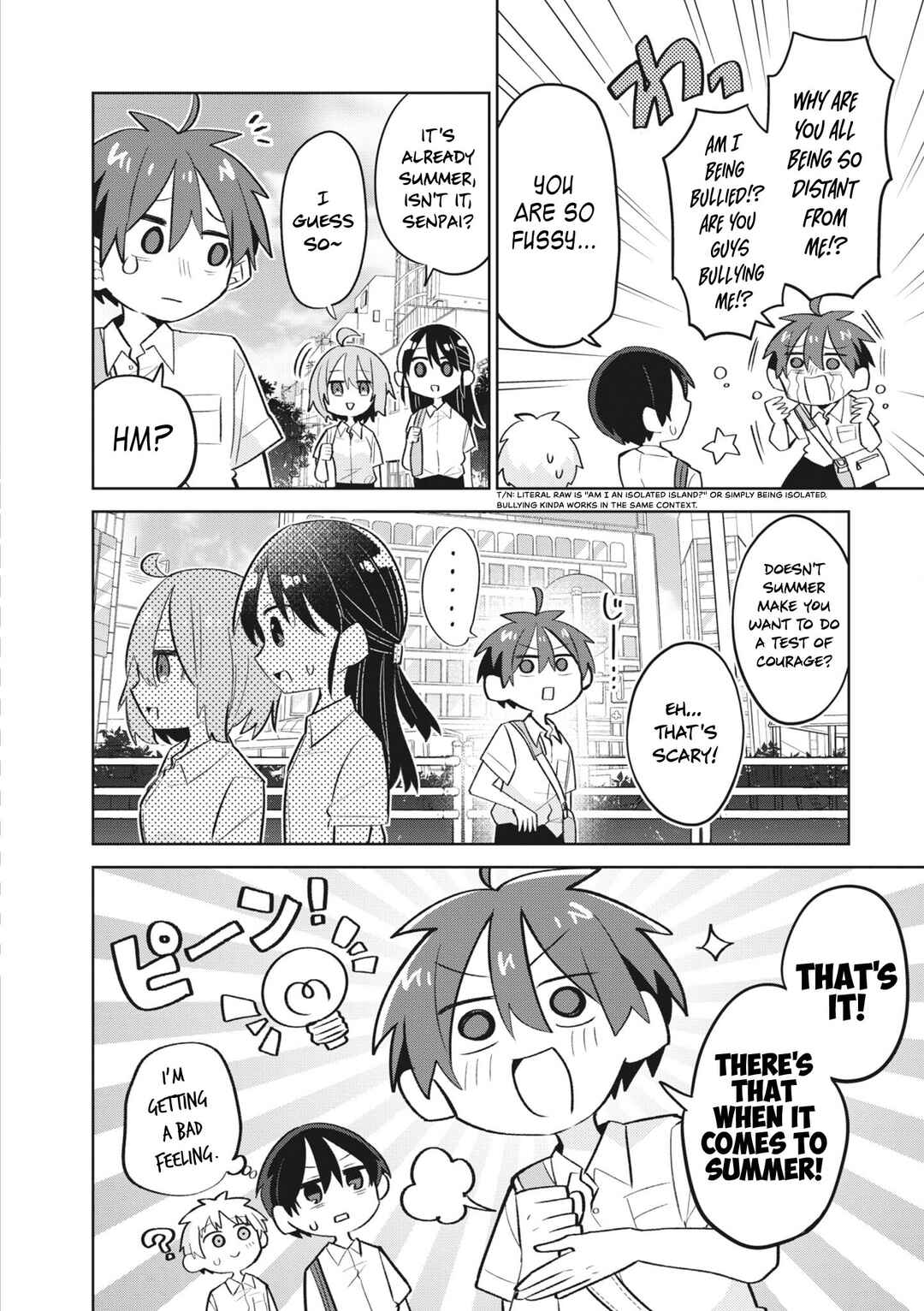 Page 3 Chapter 10 Puberty, an All Boys School!? and Nakano-kun
