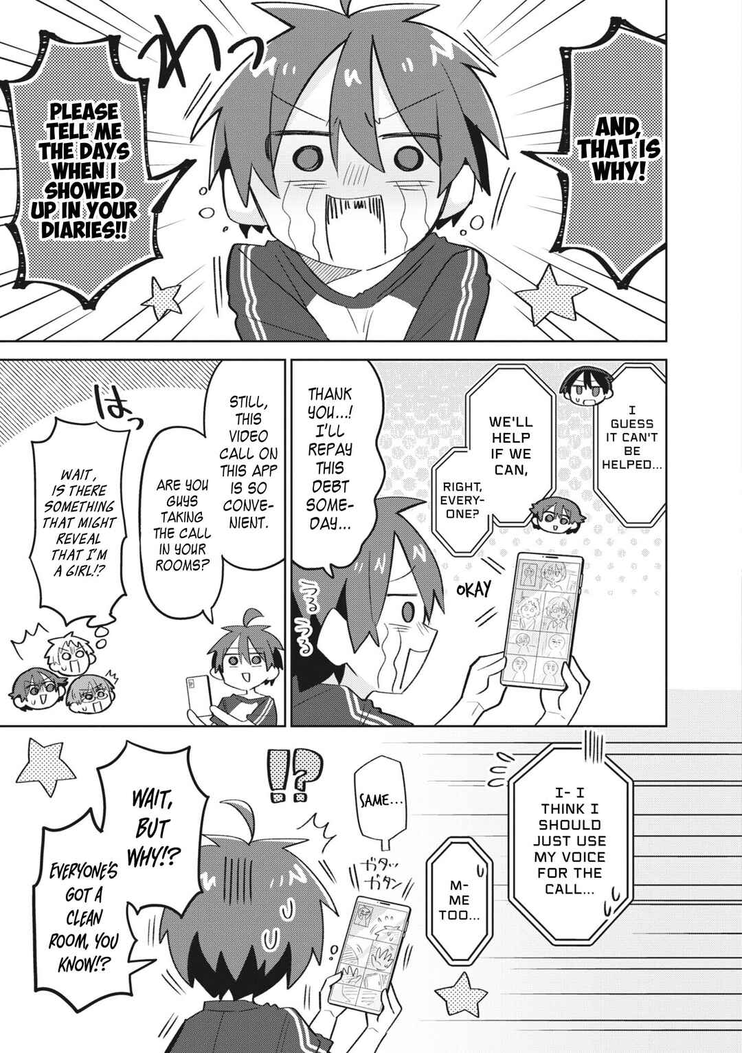 Page 4 Chapter 11 Puberty, an All Boys School!? and Nakano-kun