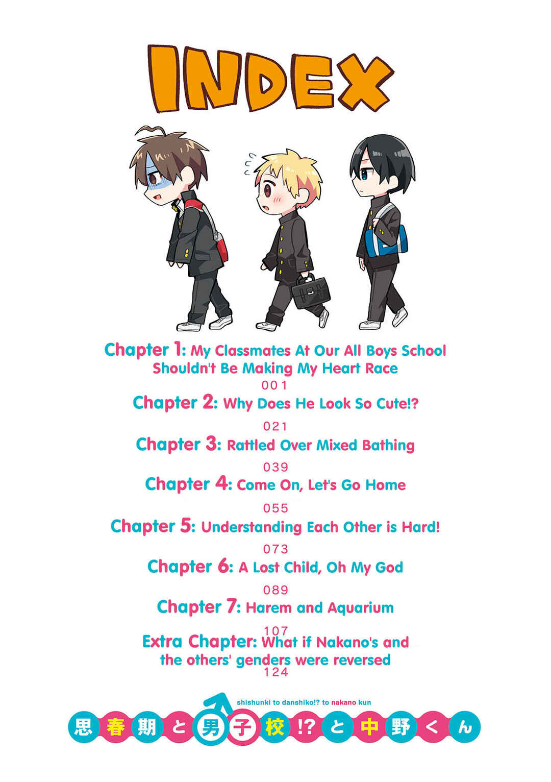 Page 6 Chapter 7.5 Puberty, an All Boys School!? and Nakano-kun