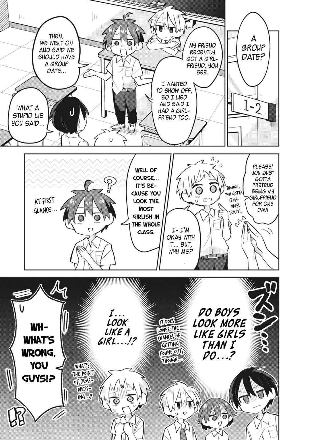 Page 4 Chapter 9 Puberty, an All Boys School!? and Nakano-kun
